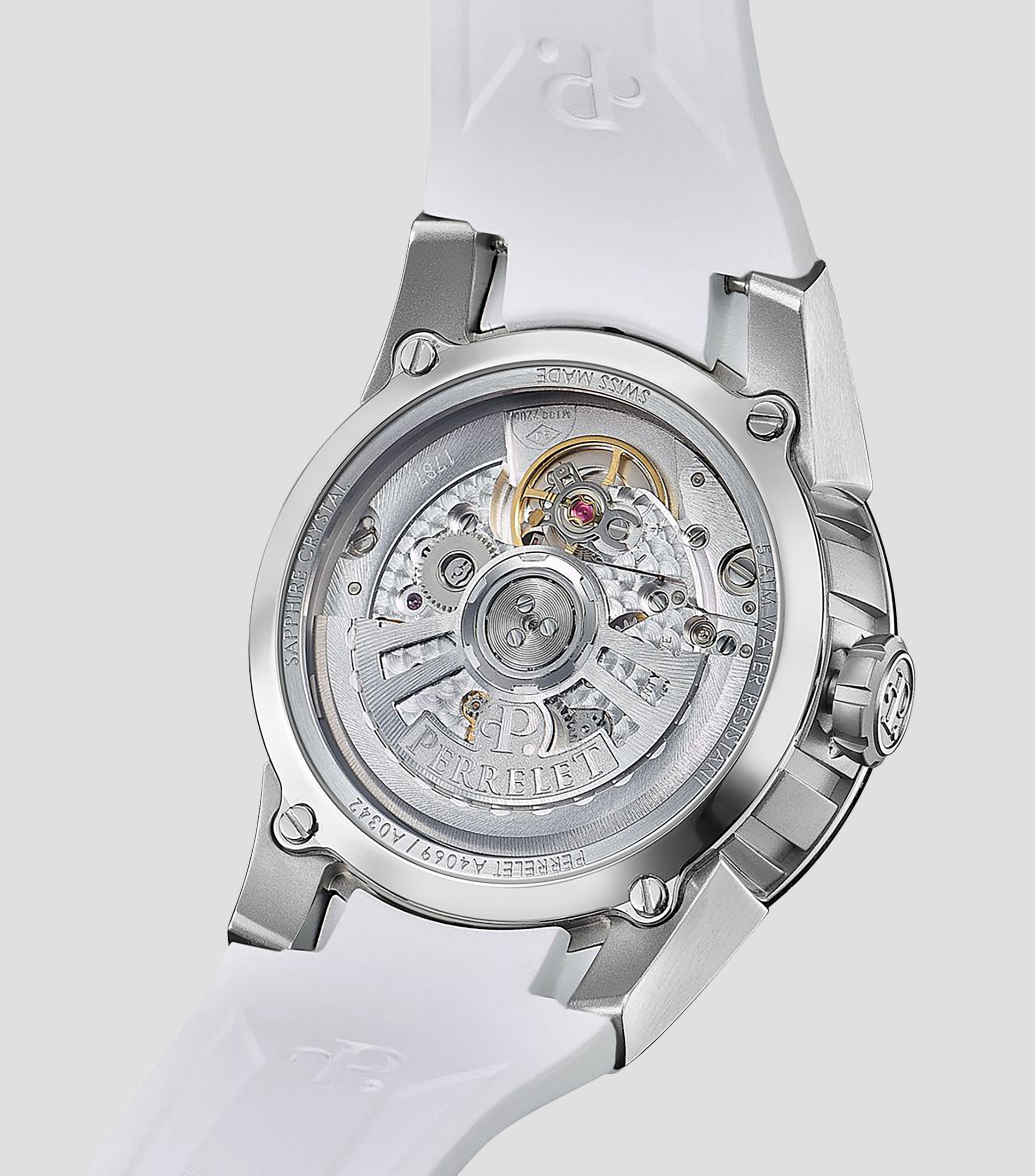Reloj para Mujer Turbine Lady Aurora Casual Plateado, Blanco