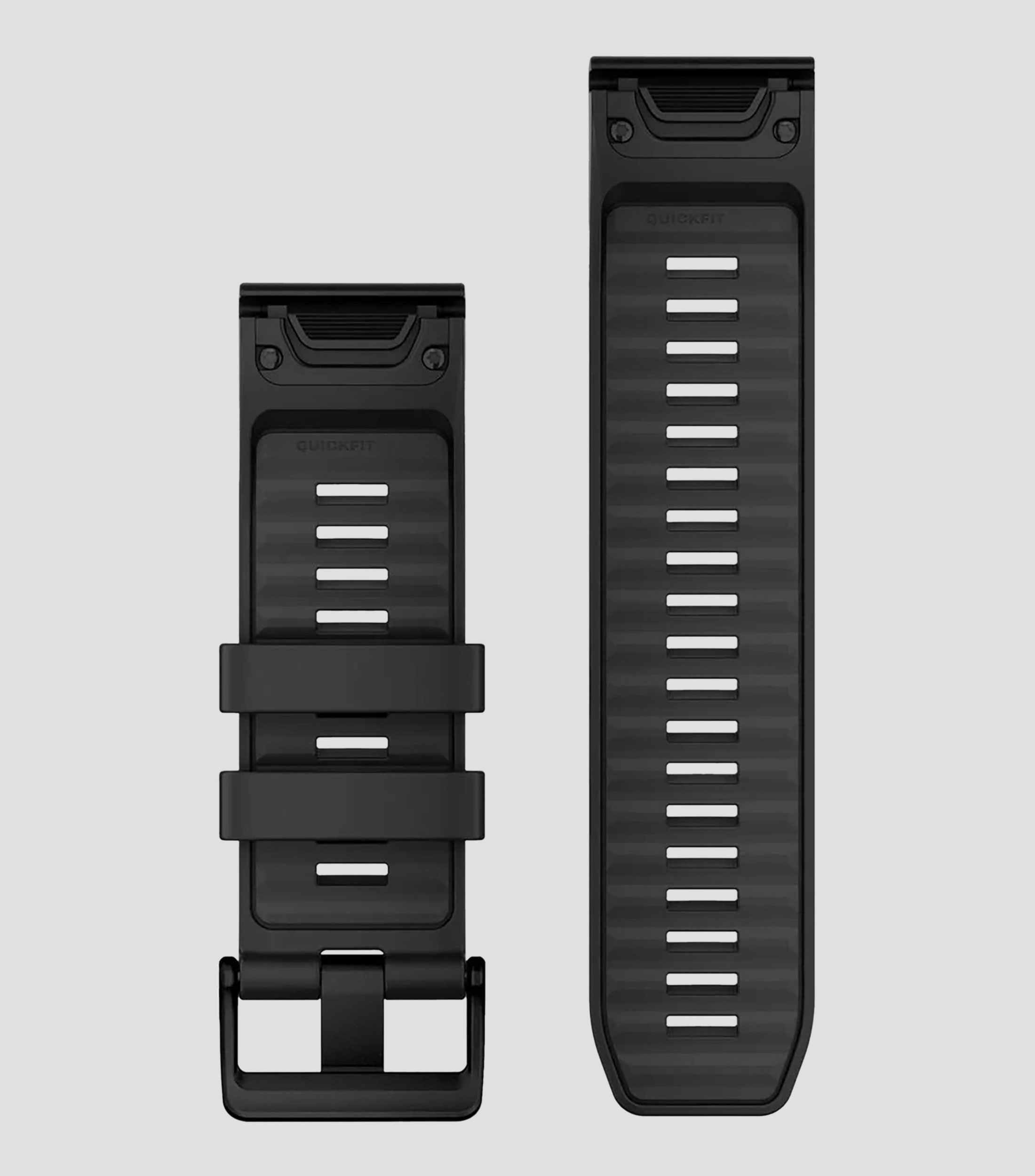 Correa para reloj Quik Fit 26 mm en silicón negro