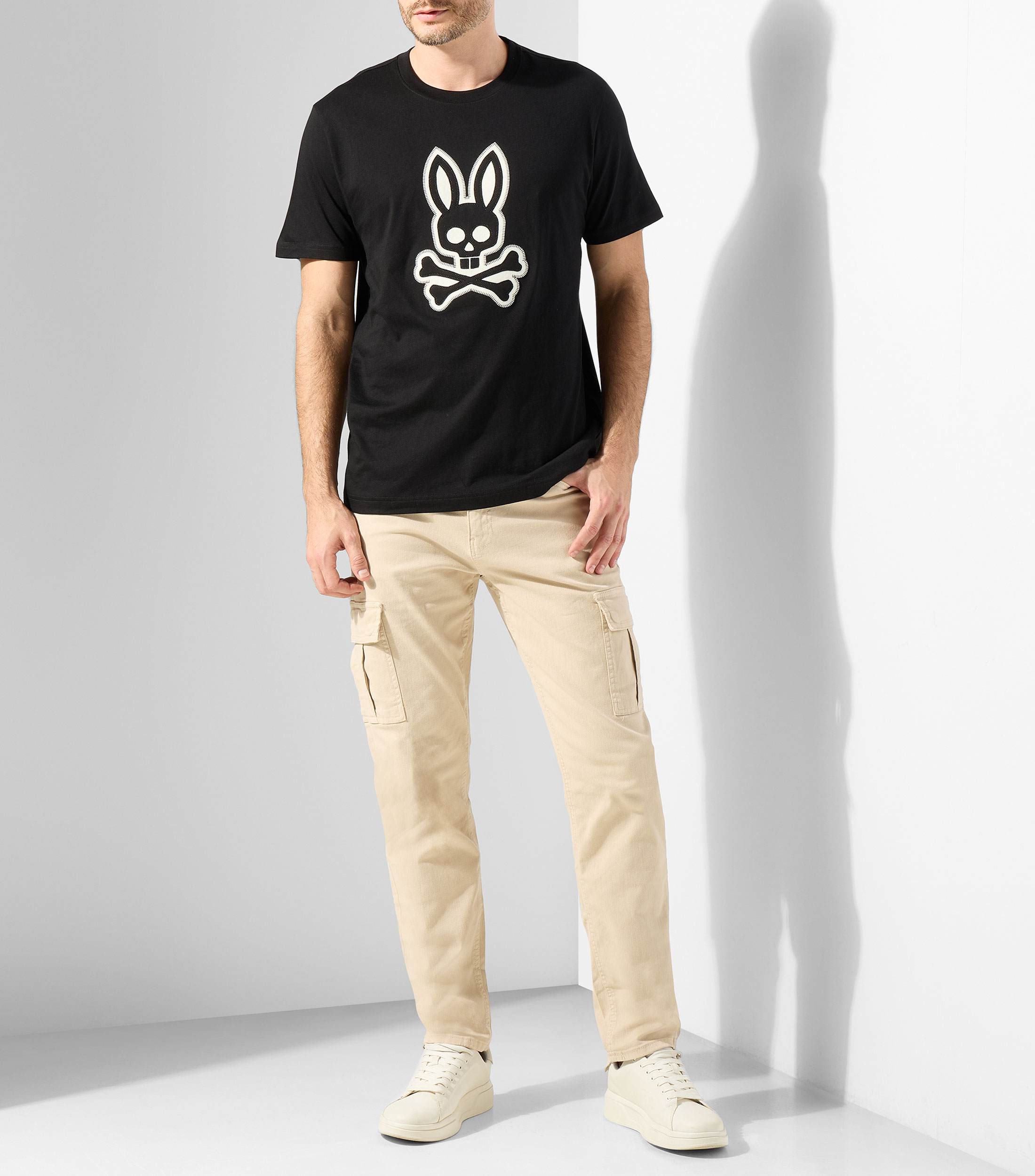 Playera cuello redondo manga corta fantasía Hombre