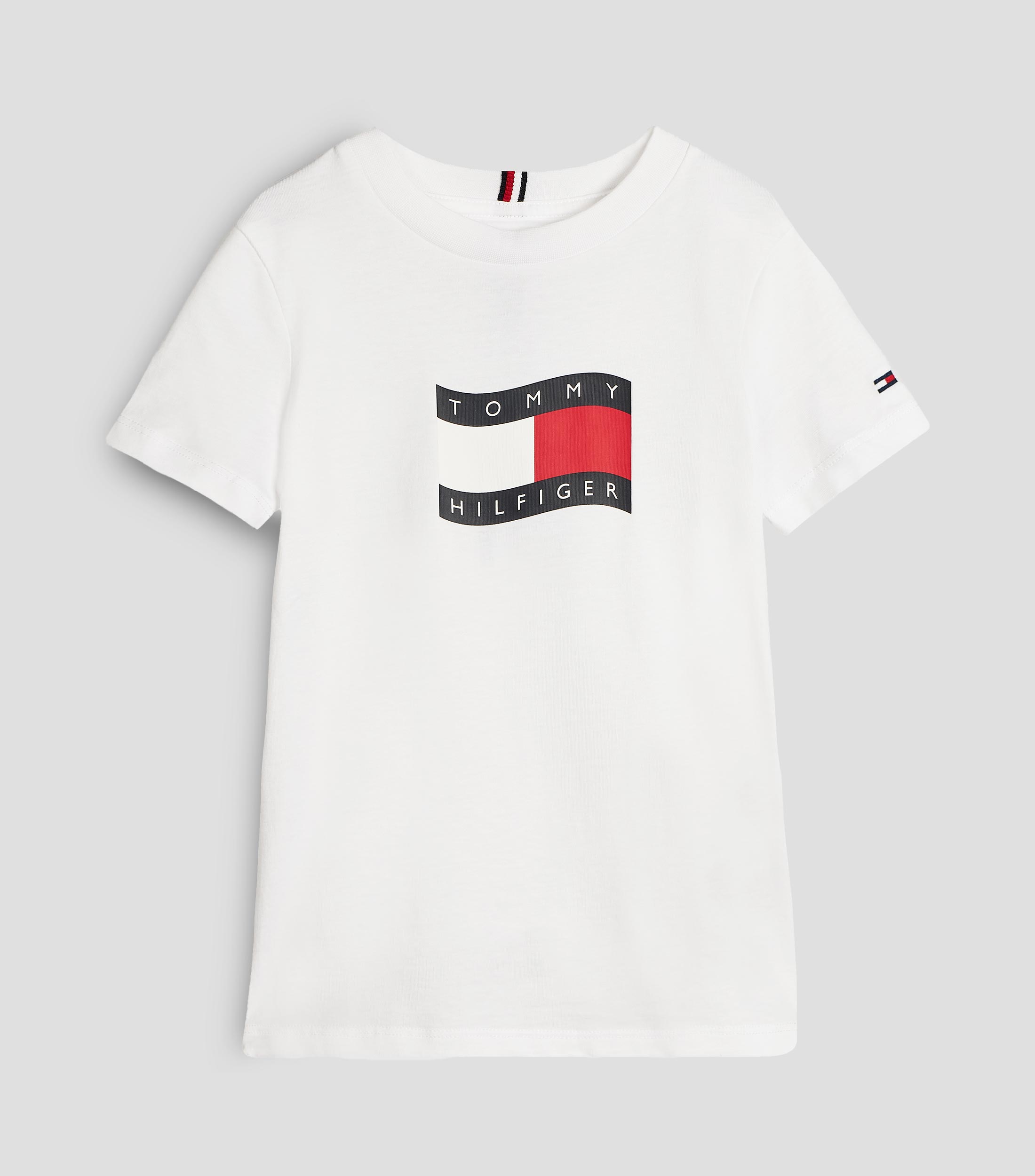 Playera cuello redondo manga corta estampada Niño