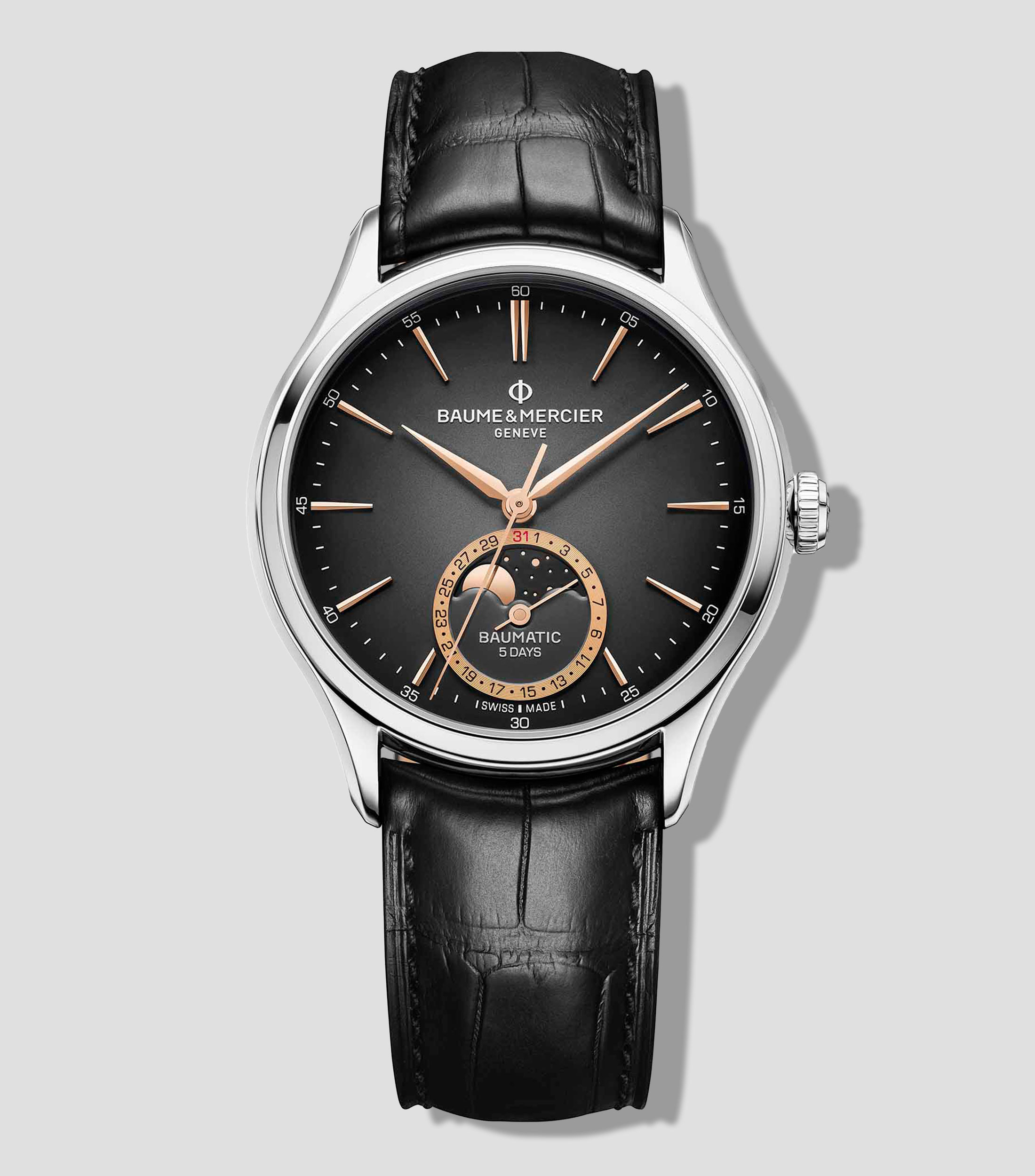 Reloj para Hombre Clifton Casual Plateado