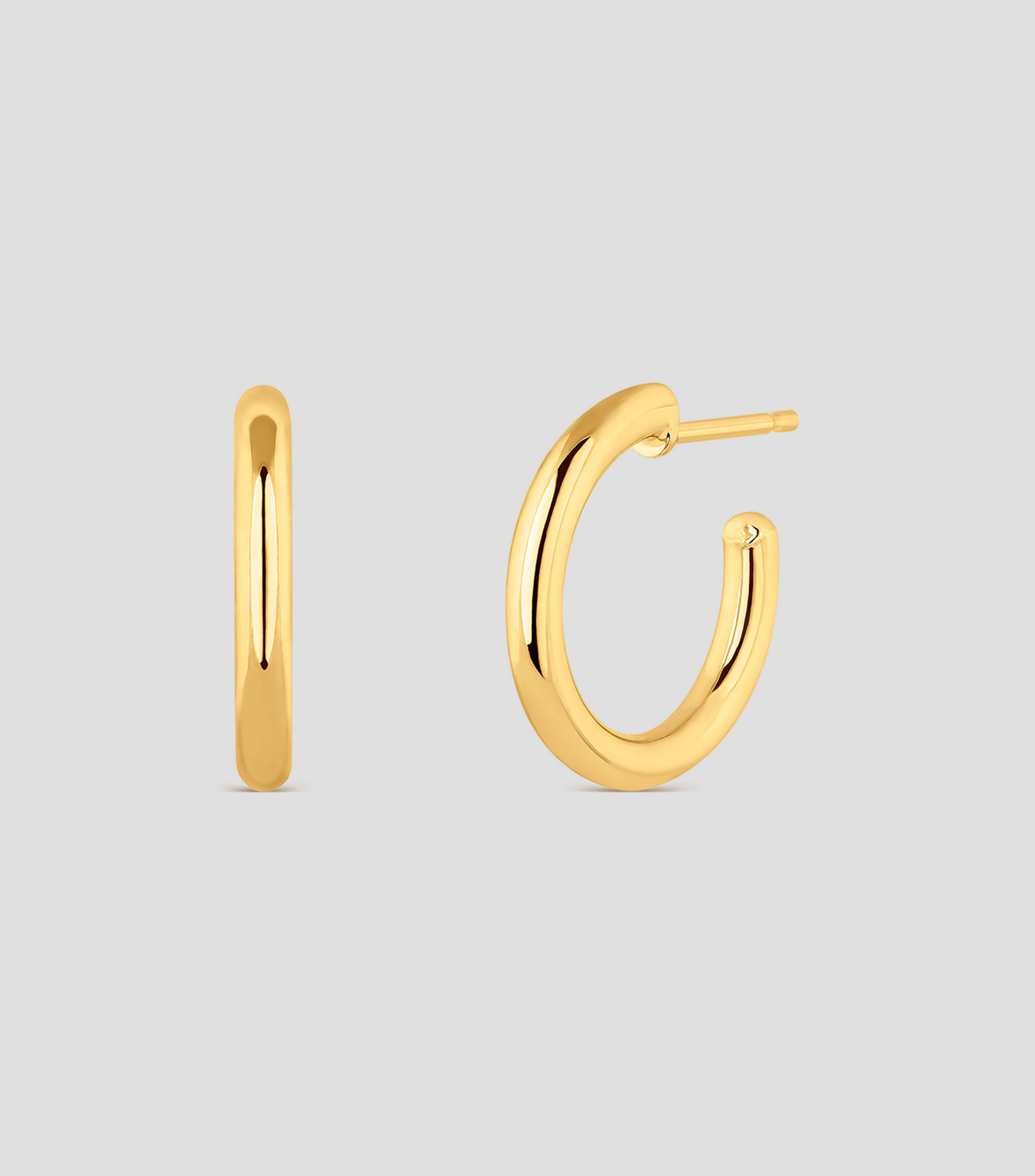 Pendientes en oro amarillo de 18 kilates Idalia Mujer