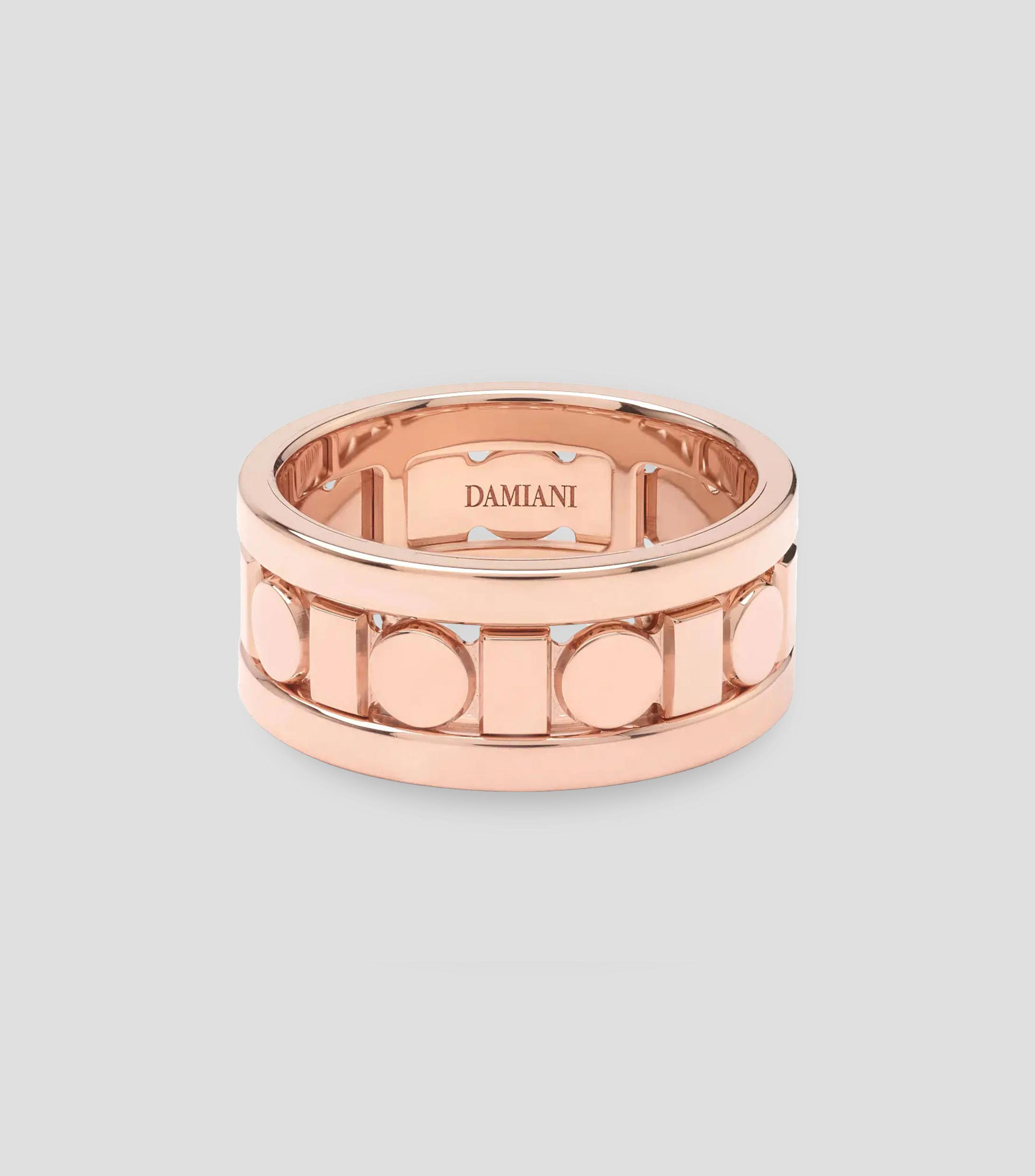 Anillo en oro rosa de 18 kilates Belle Époque Mujer