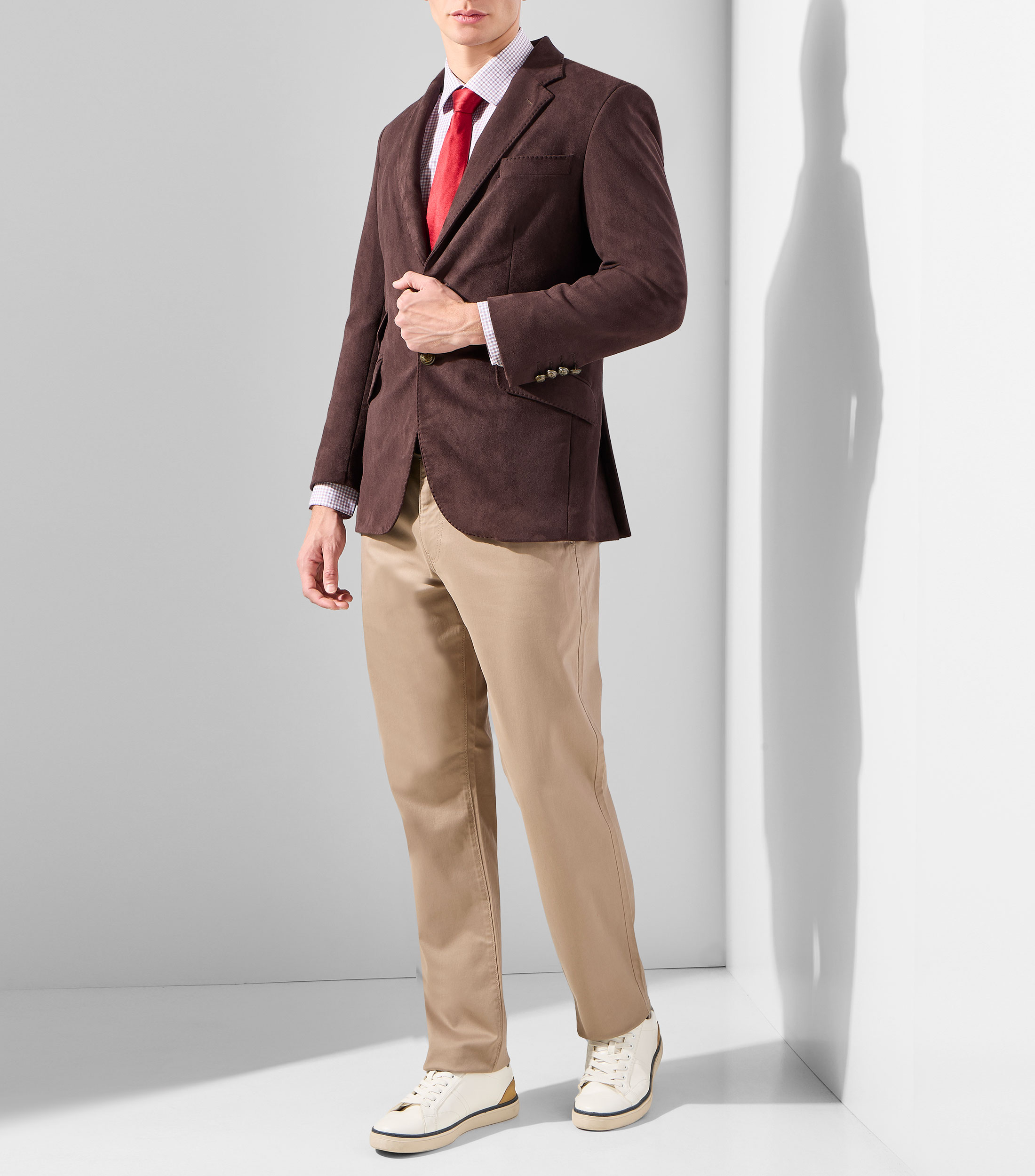 Pantalón liso Hombre