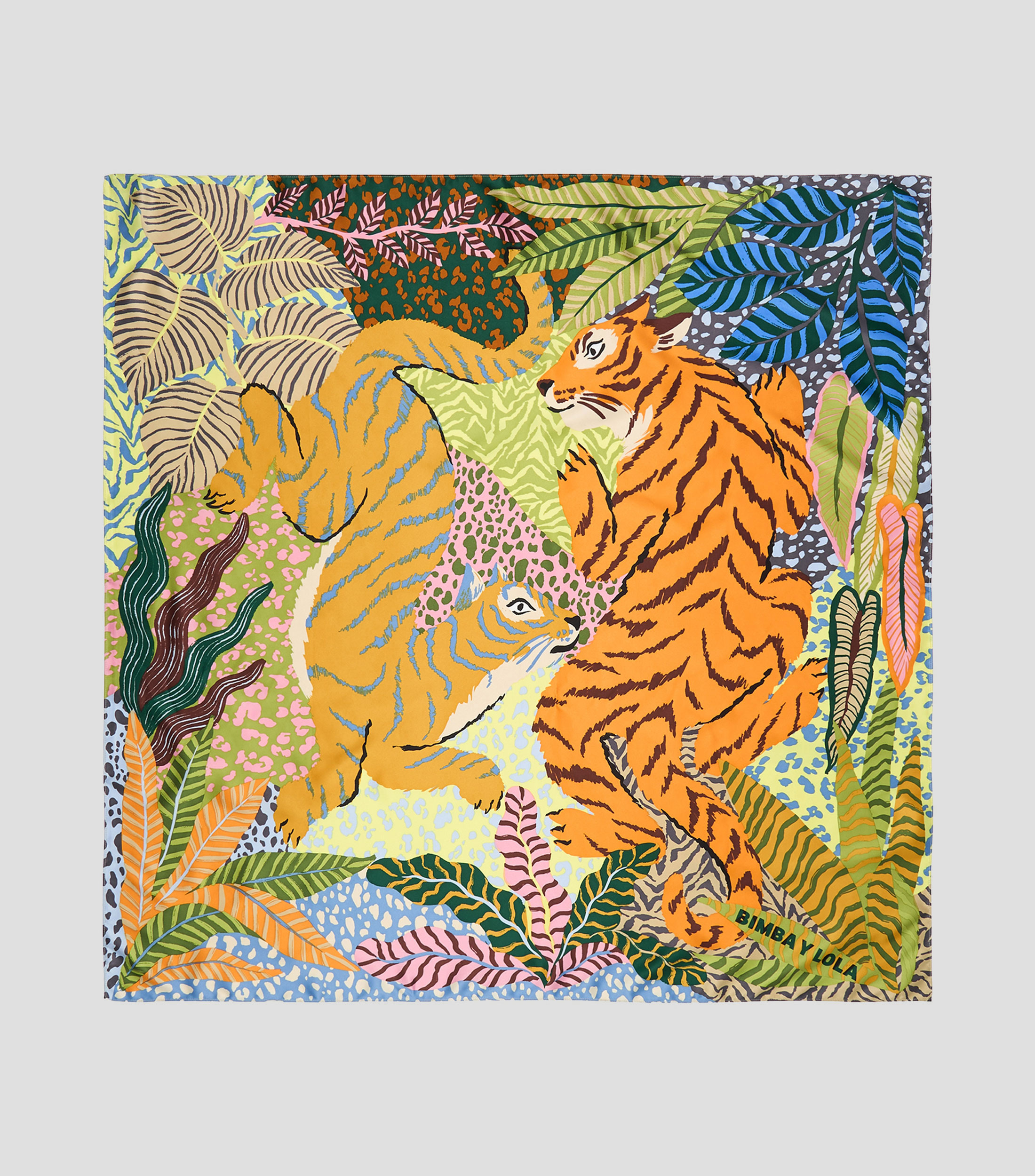 Pañuelo con estampado wild Mujer