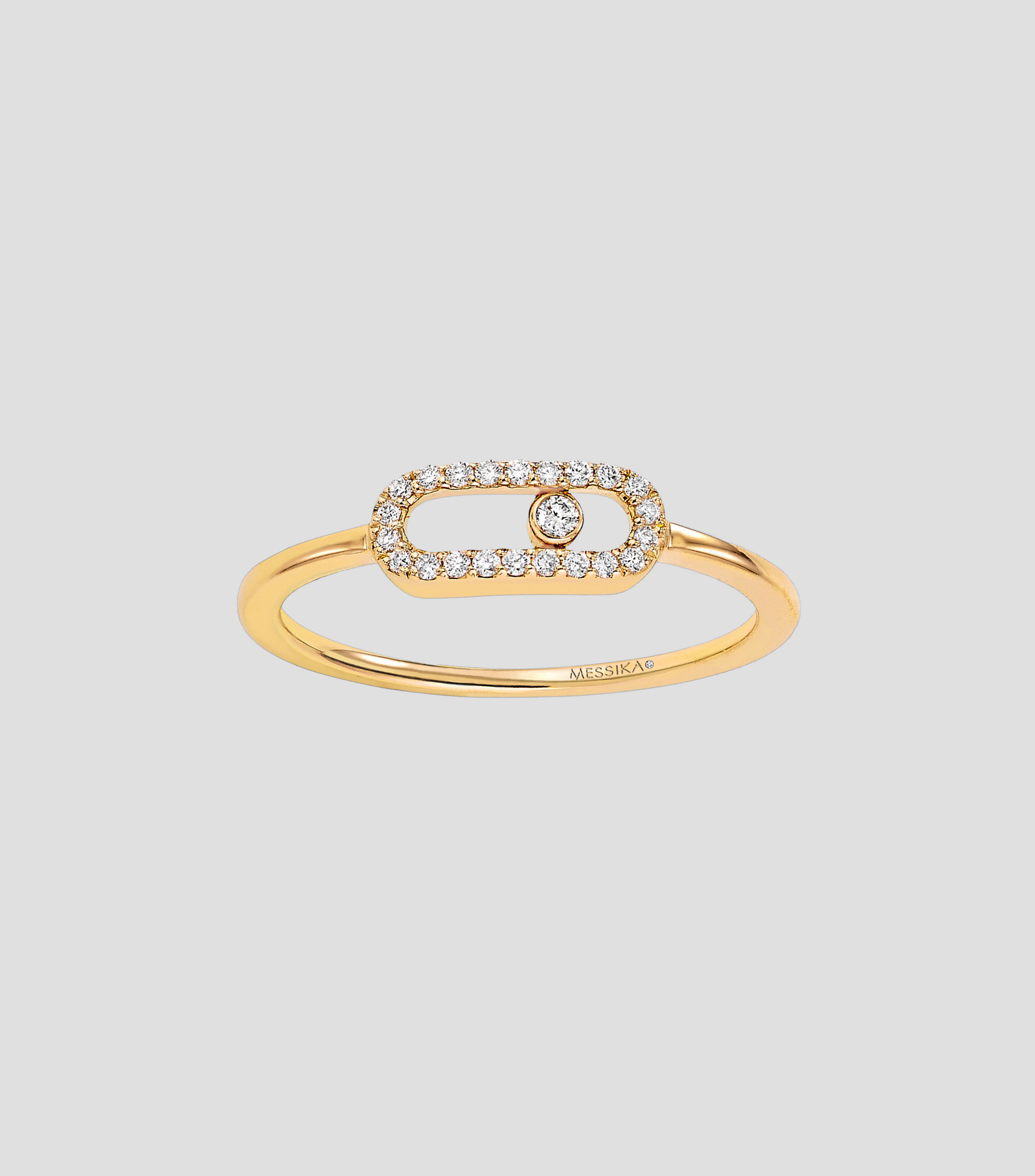 Anillo en Oro amarillo de 18 Kilates Move uno Classique Mujer