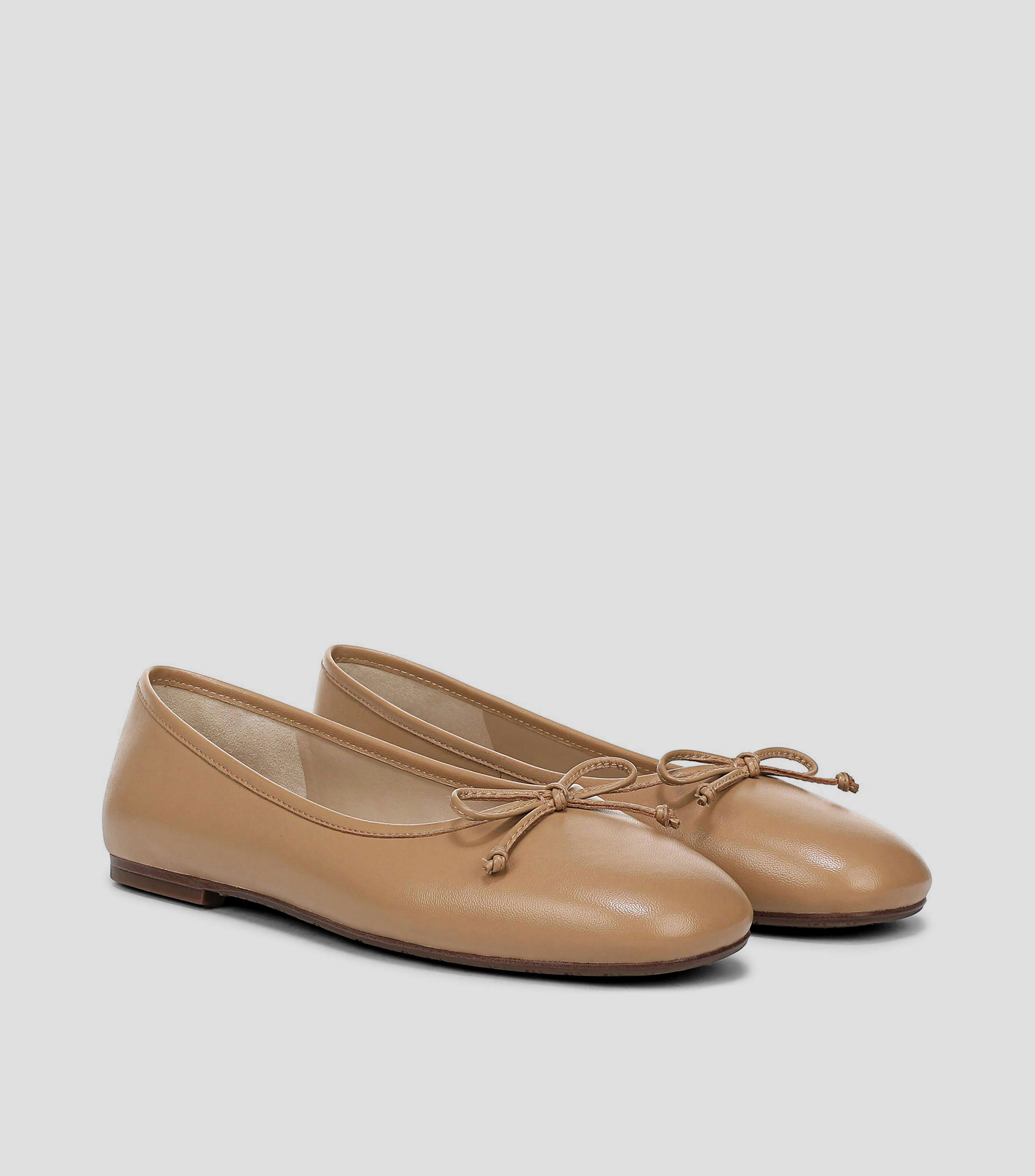 Flats planos en piel Mujer