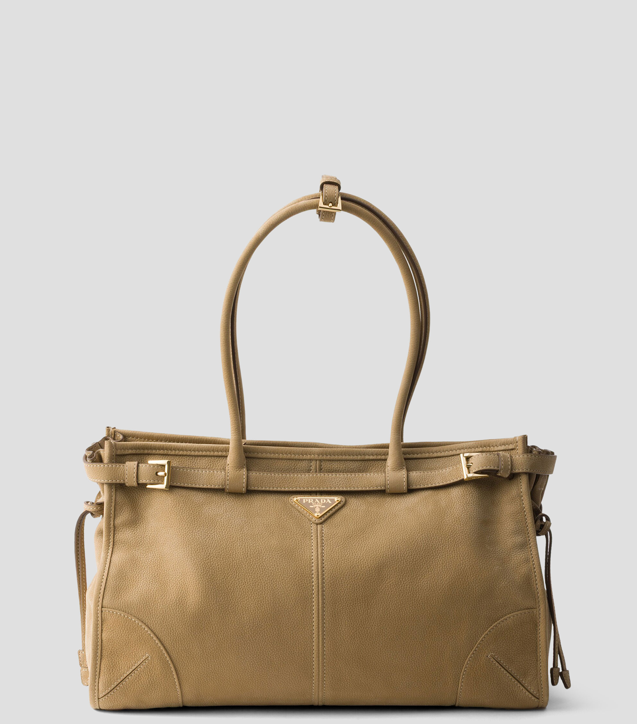 Bolsa Tote Café en Piel Bonnie, Mujer