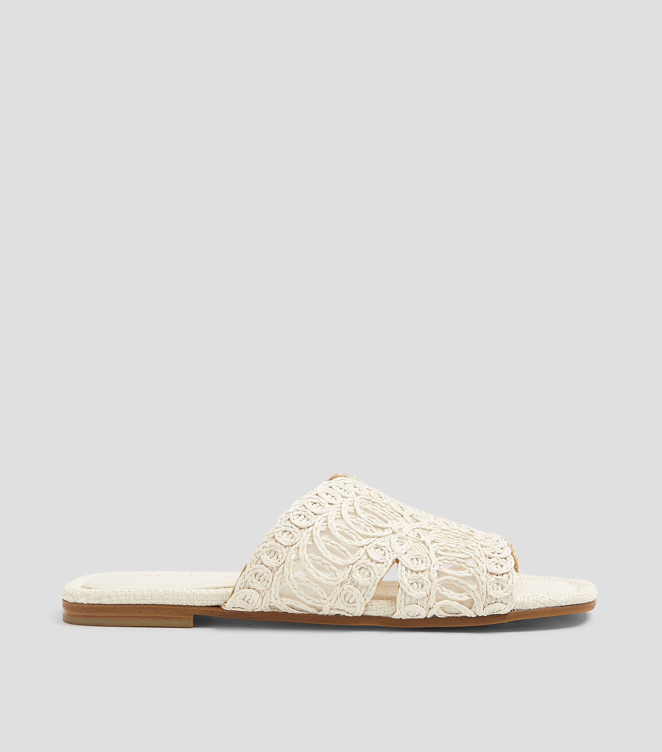Sandalias planas lisas Mujer