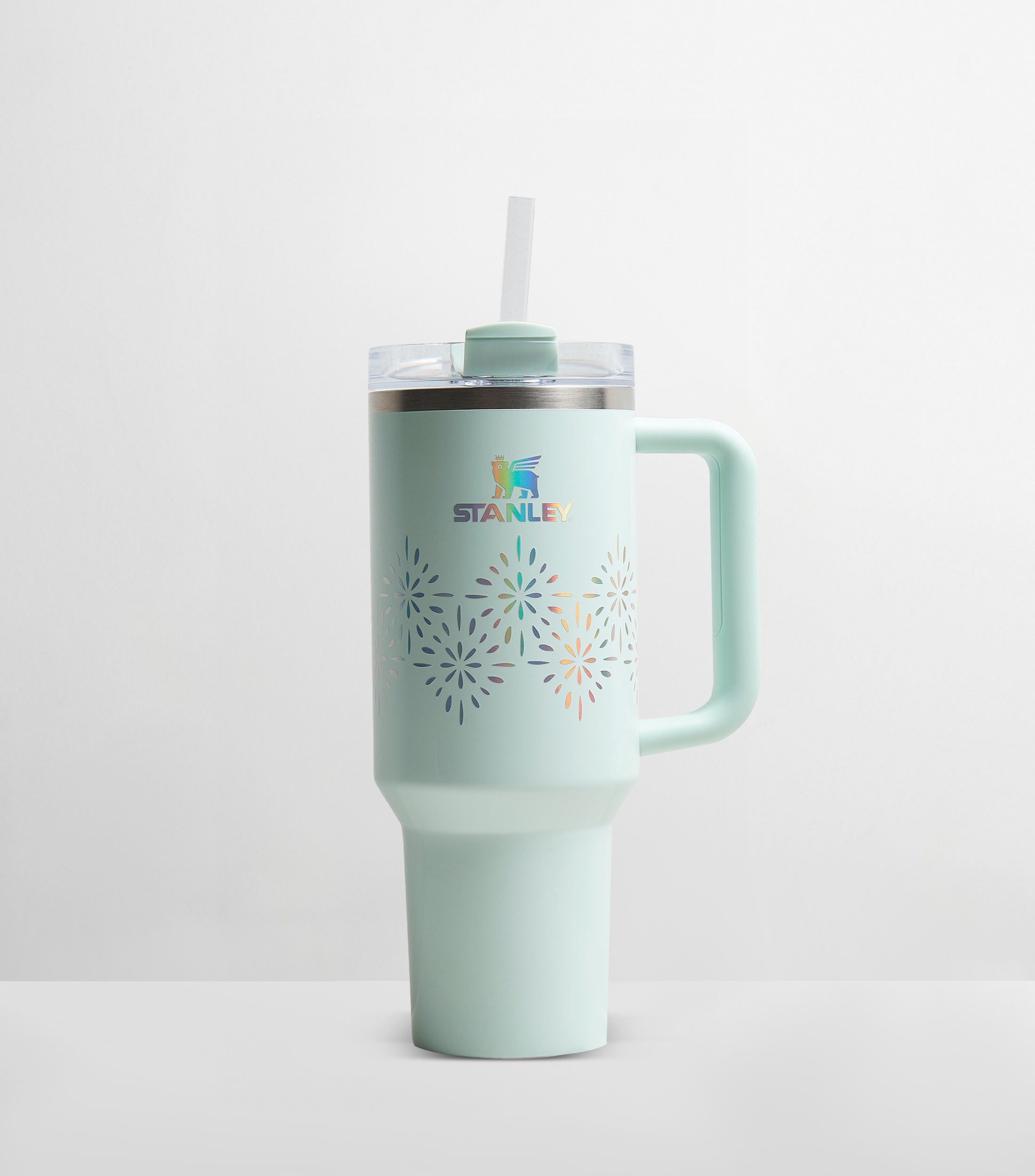Termo Stanley Quencher Seaglass Gloss en Acero Inoxidable con Popote, 1.18 L