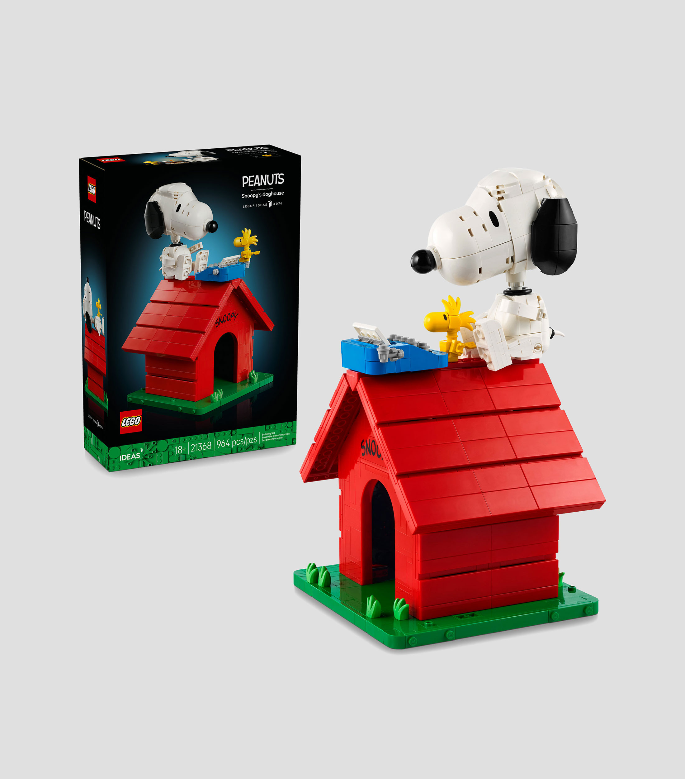Lego Ideas Peanuts: La Casita de Snoopy 21368