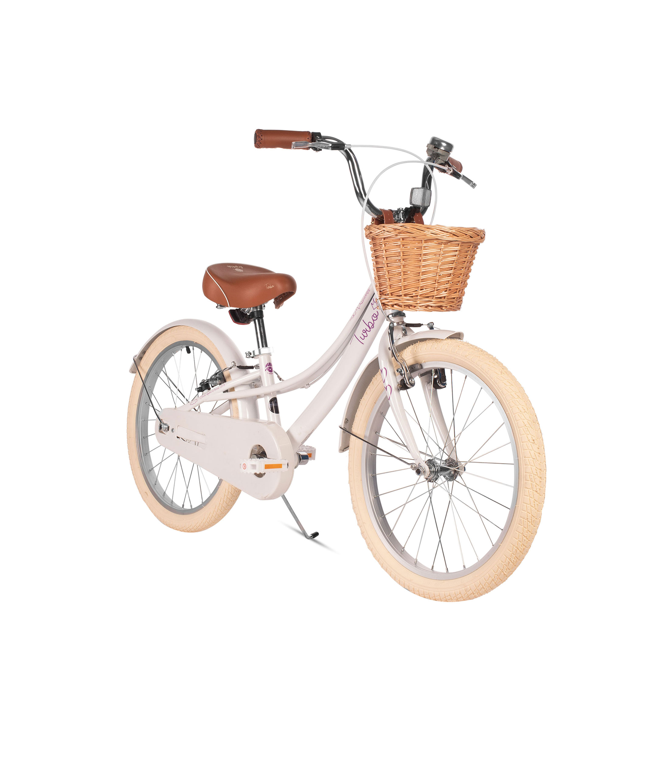 Bicicleta Princess Rodada 20 blanco perla Niña