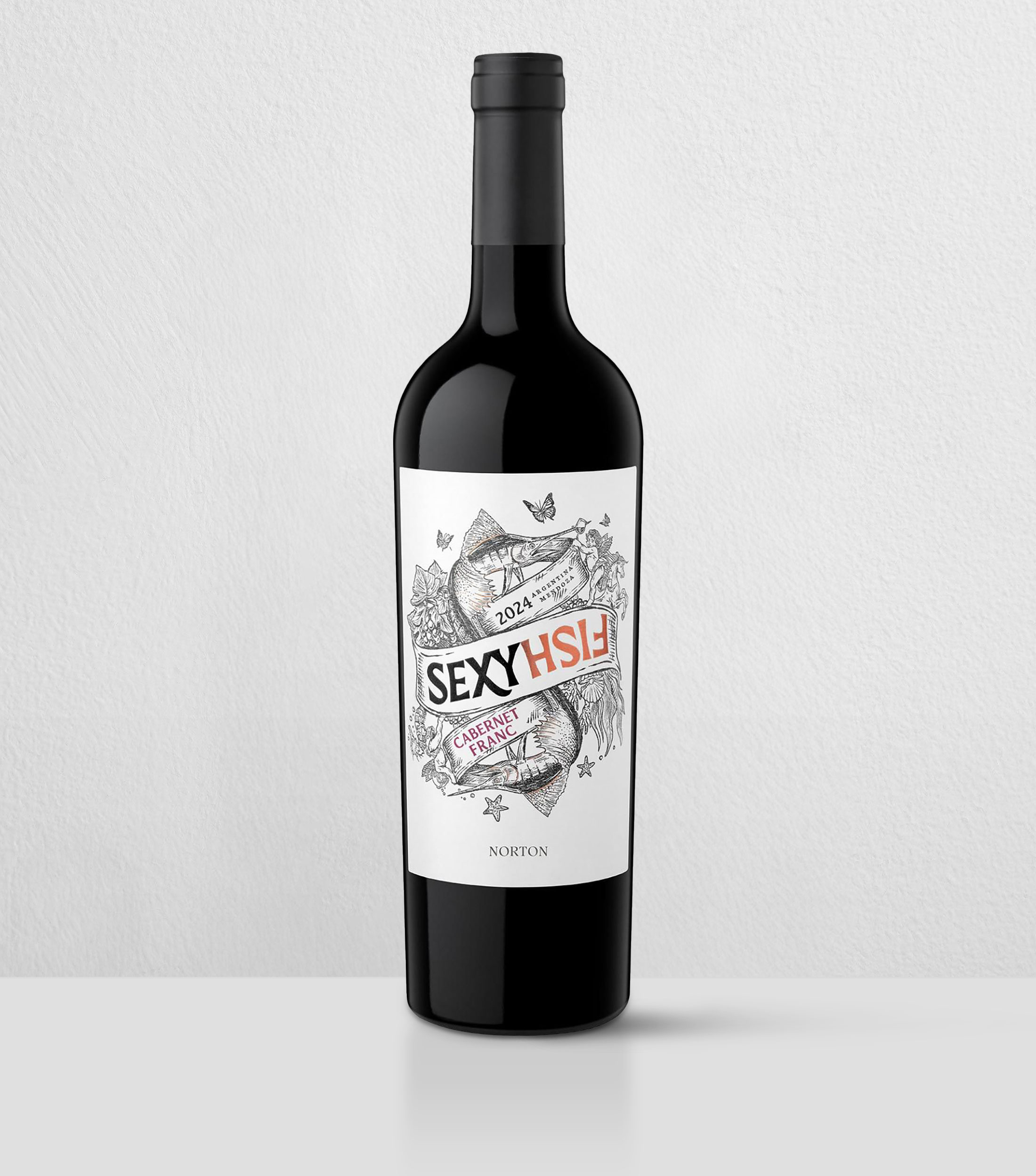 Vino tinto Sexy Fish Cabernet Franc, Argentina, 750 ml