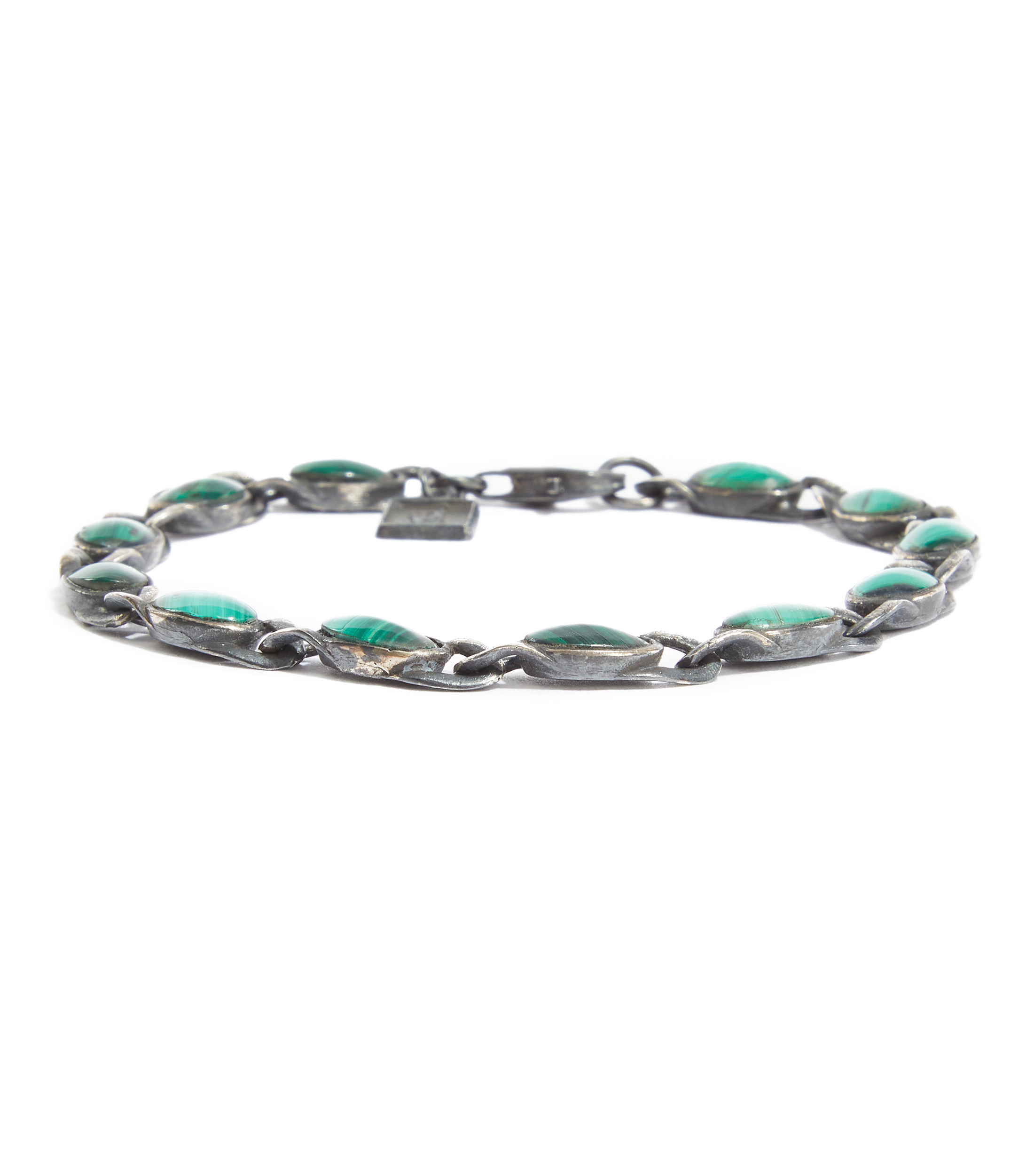 Brazalete en plata .925 Hombre