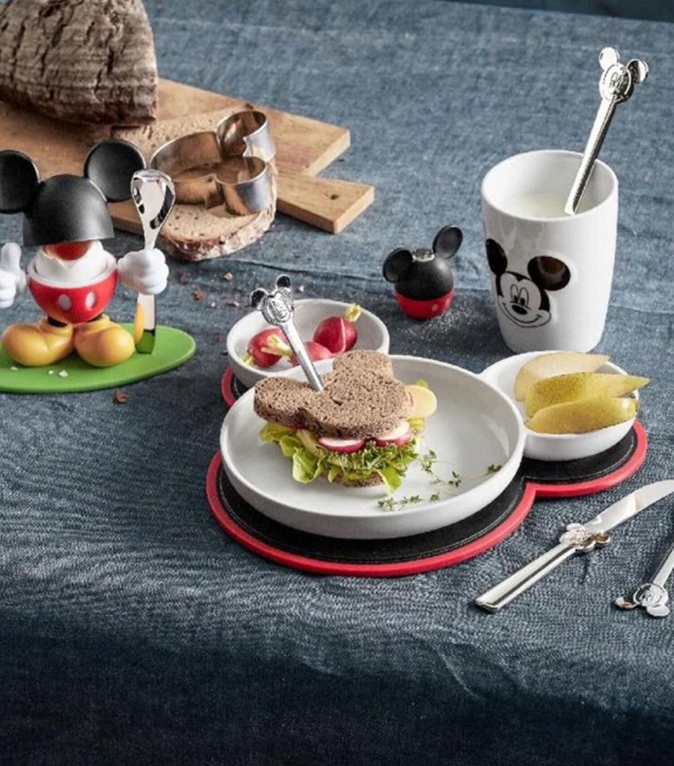 JGO TAZAS CUCHARAS WMF MICKEY MOUSE 4P