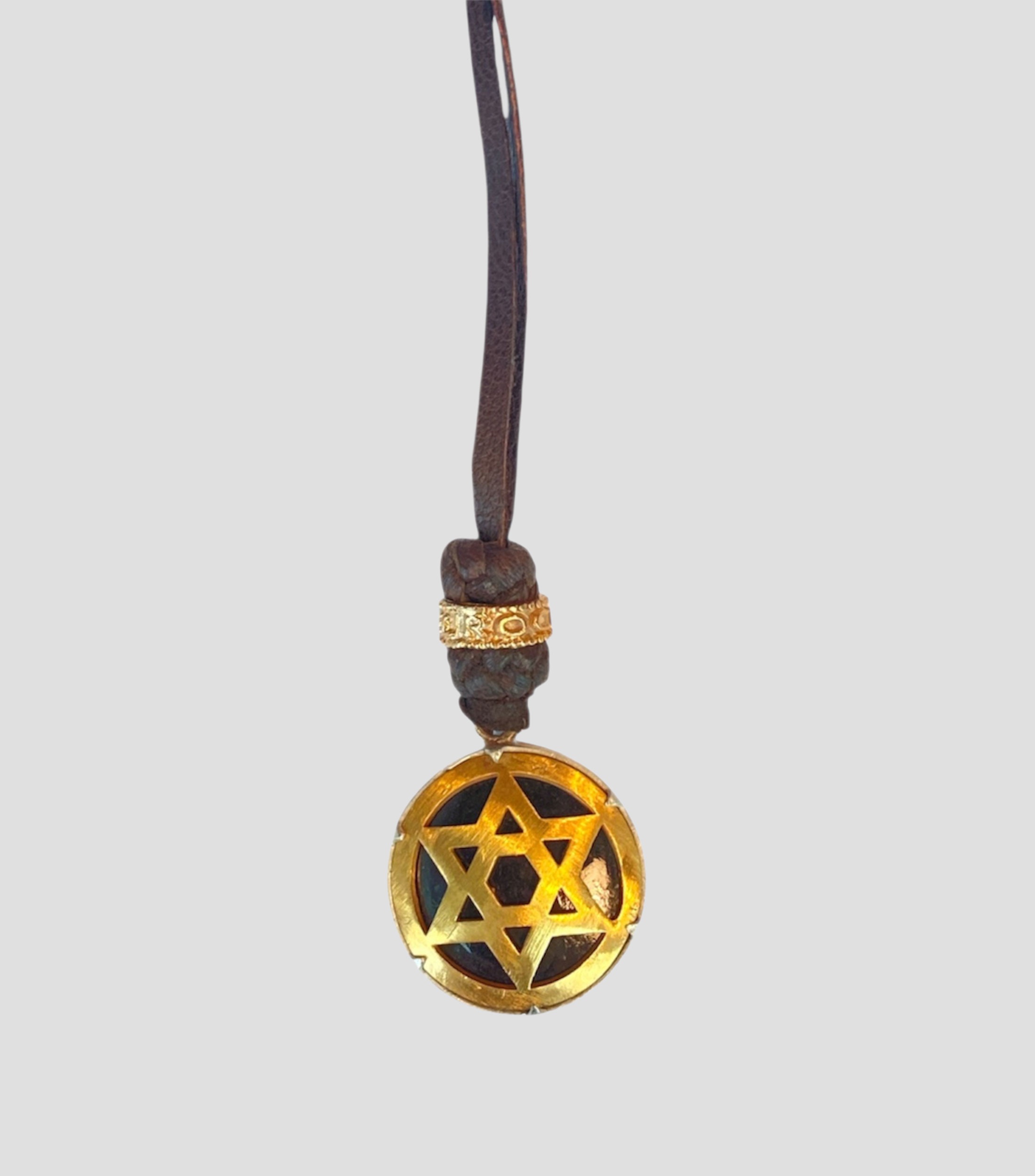 Collar Estrella de David Hombre