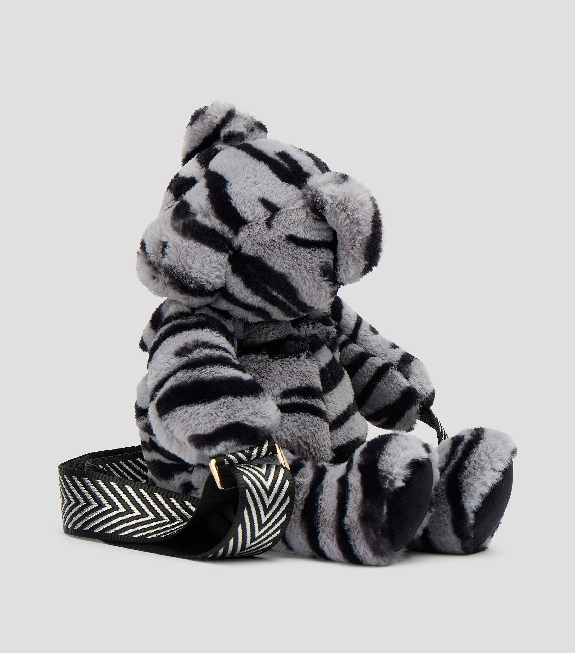 Peluche bolsa Doudou Ours Zebre