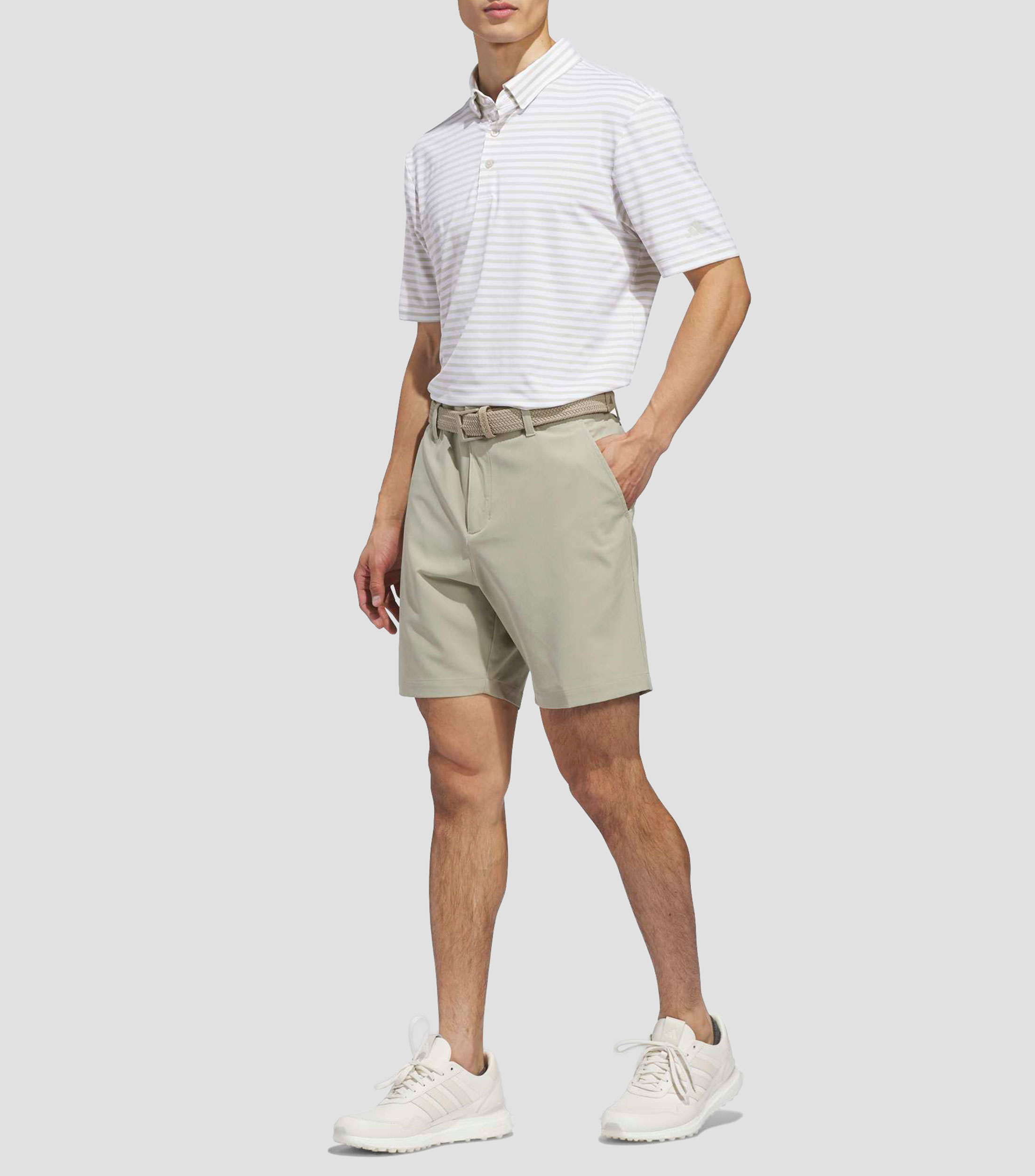 Short para golf liso Hombre