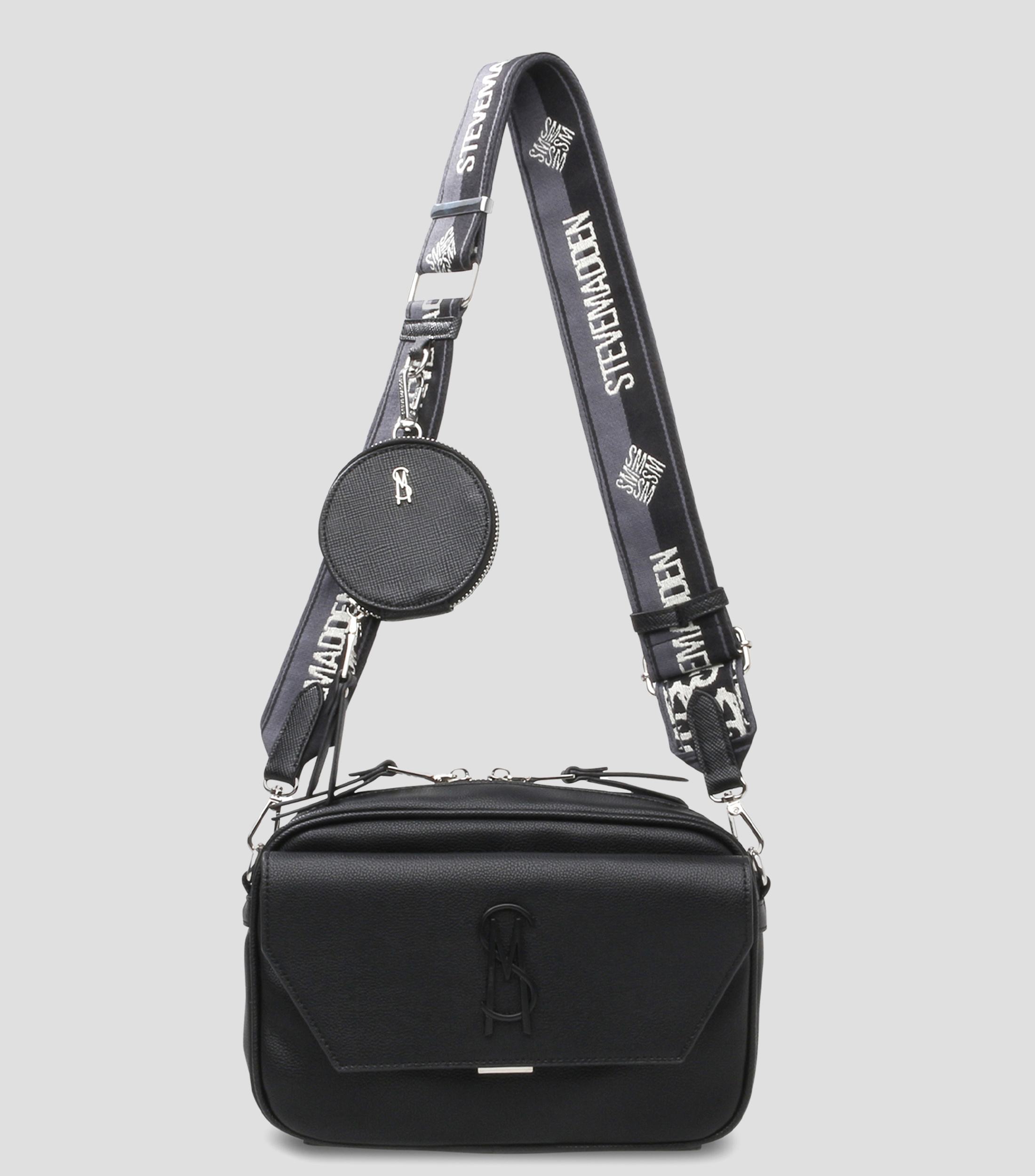 Bolsa Crossbody granulada Mujer