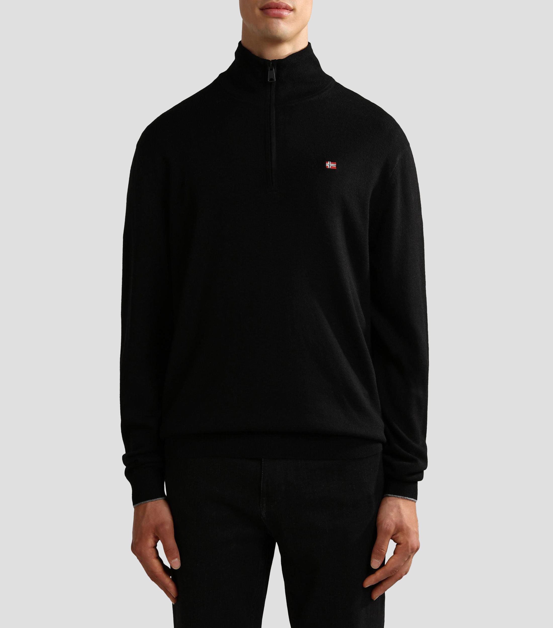 Suéter cuello alto Hombre