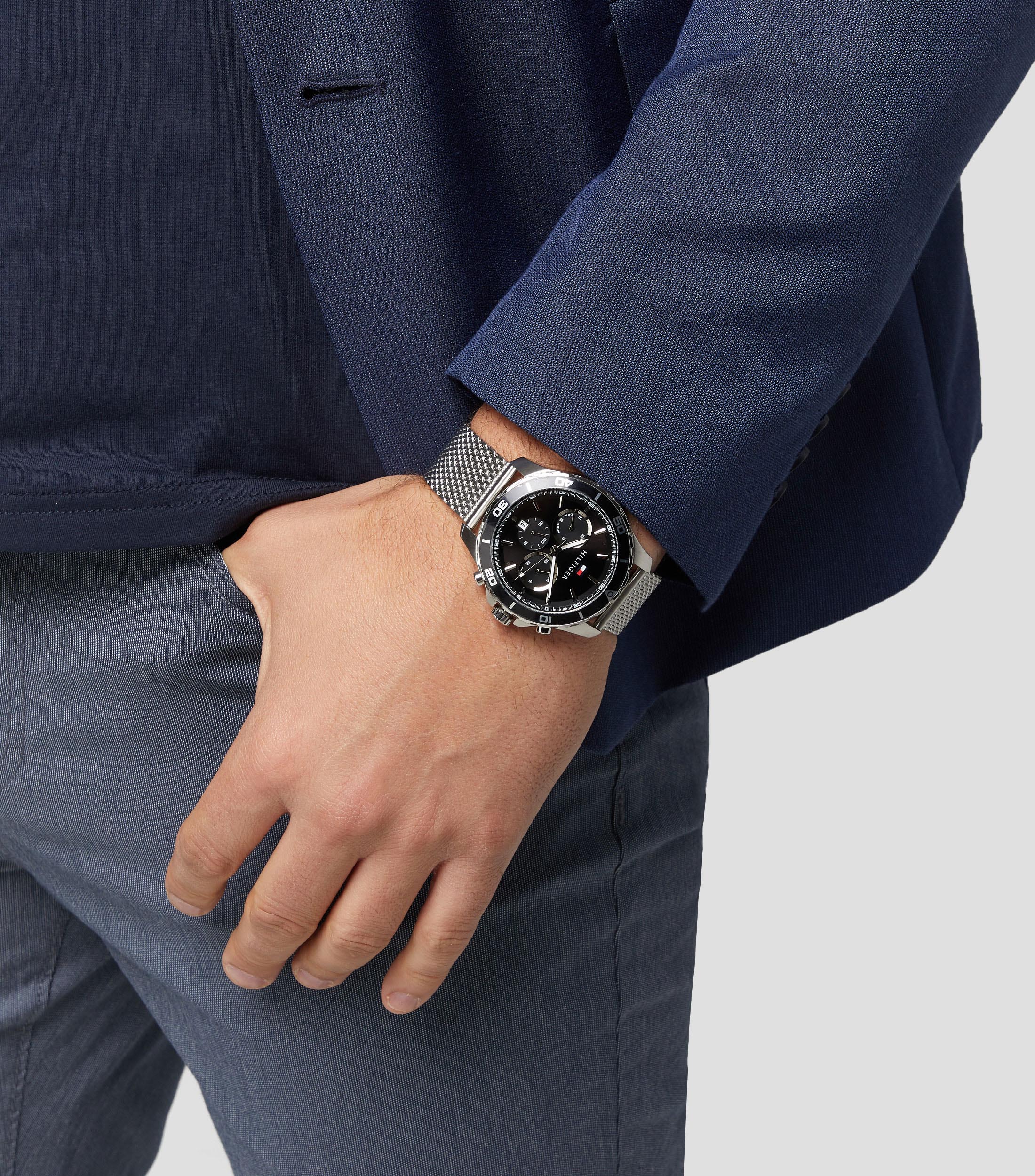 Reloj para Hombre Fall Winter Deportivo Plateado