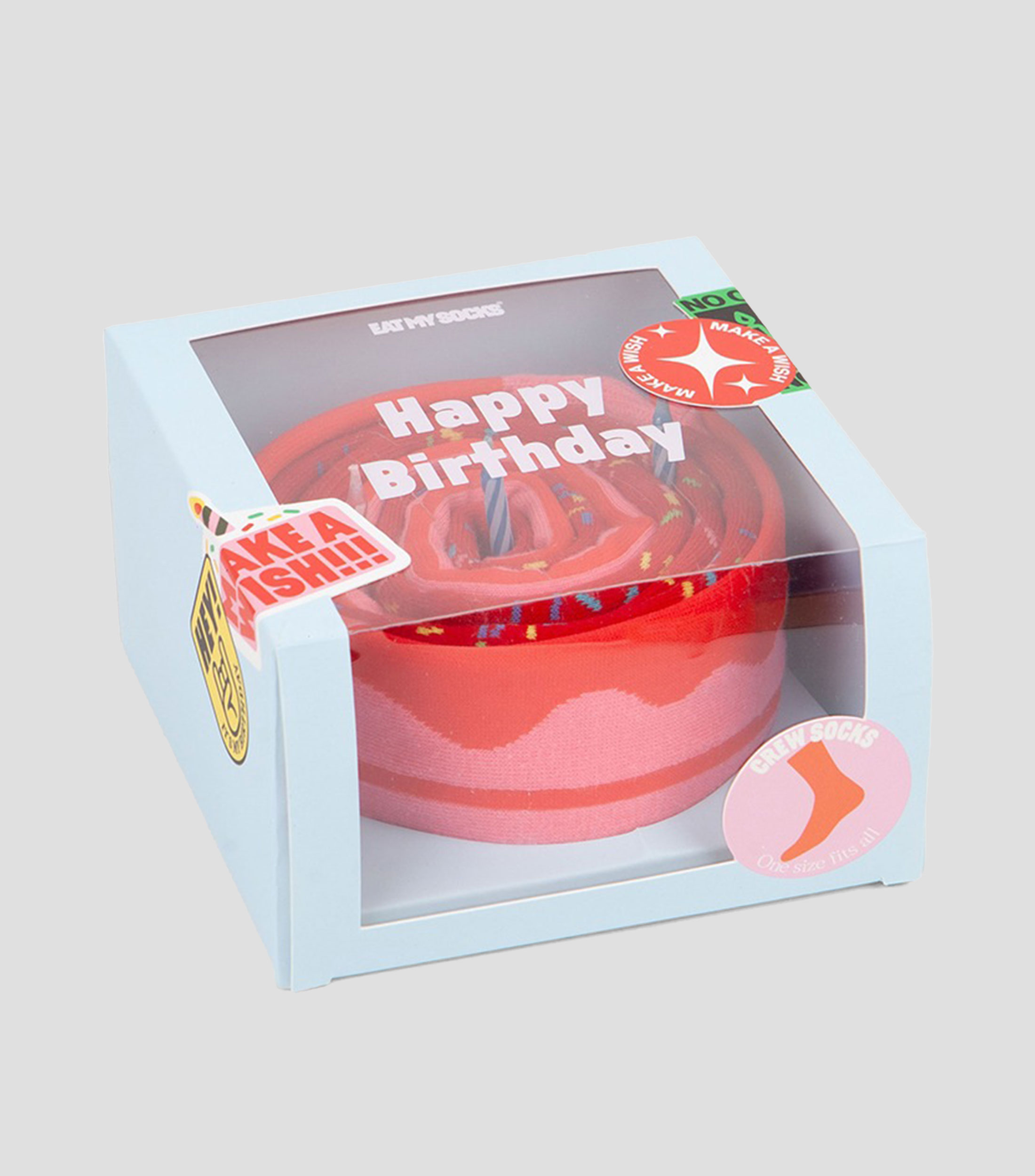 Calcetín estampado Happy Birthday Unisex