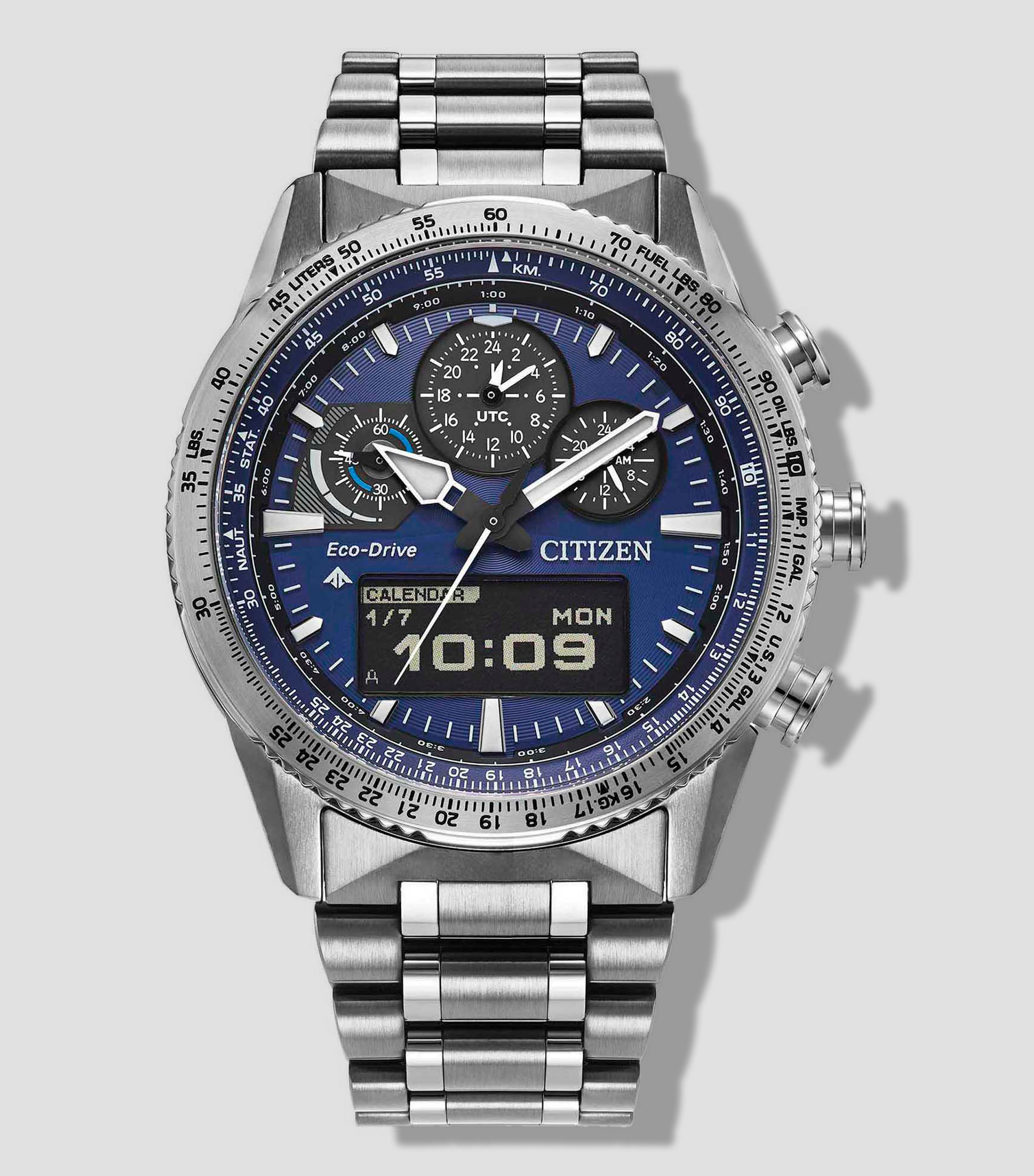 Reloj para hombre Promaster Skyhawk Casual, Plateado
