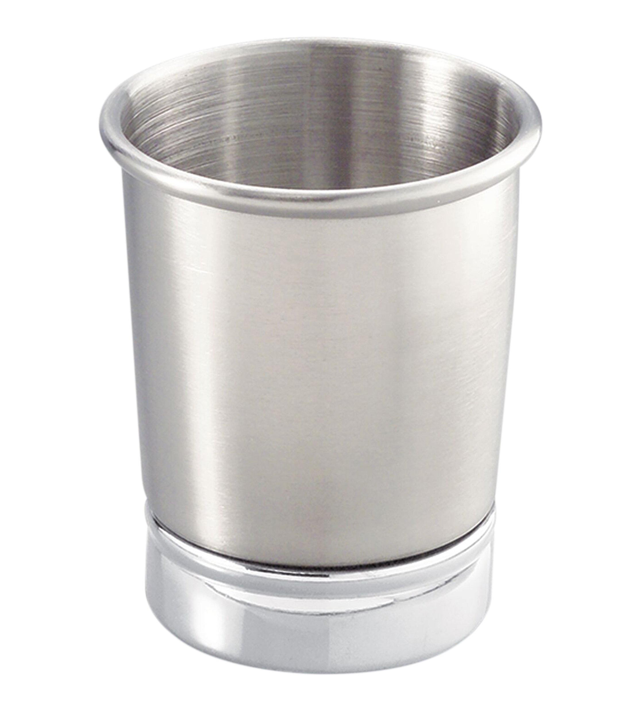 Vaso para Baño York Plateado en Acero Inoxidable