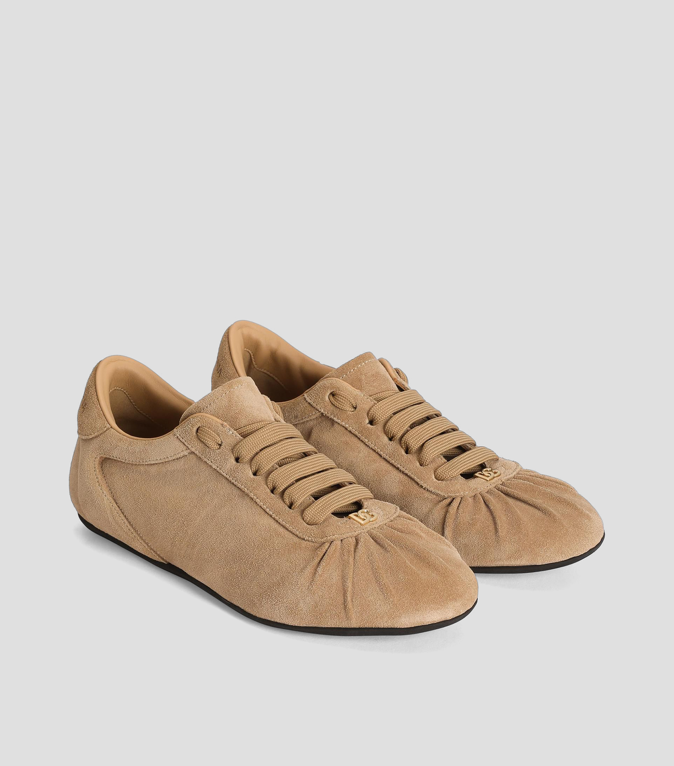 Tenis casuales Soft Ballet en piel beige Mujer