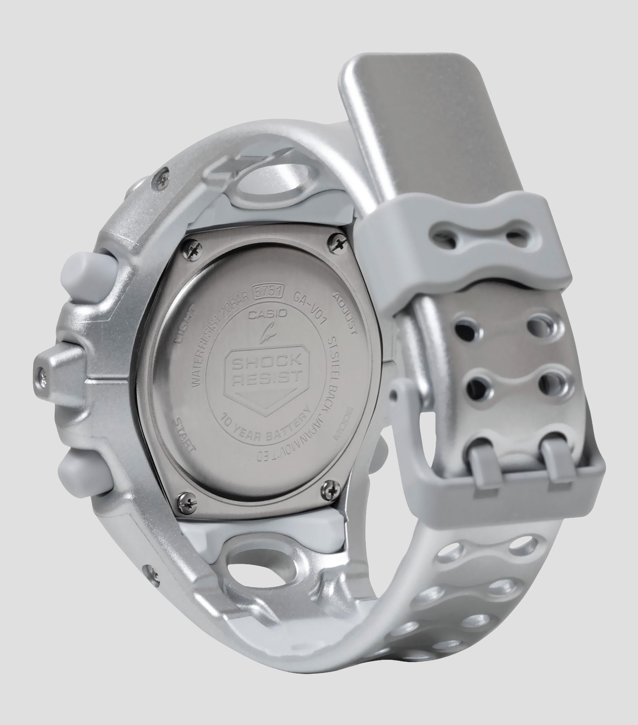 Reloj G-Shock para hombre Casual, Plateado