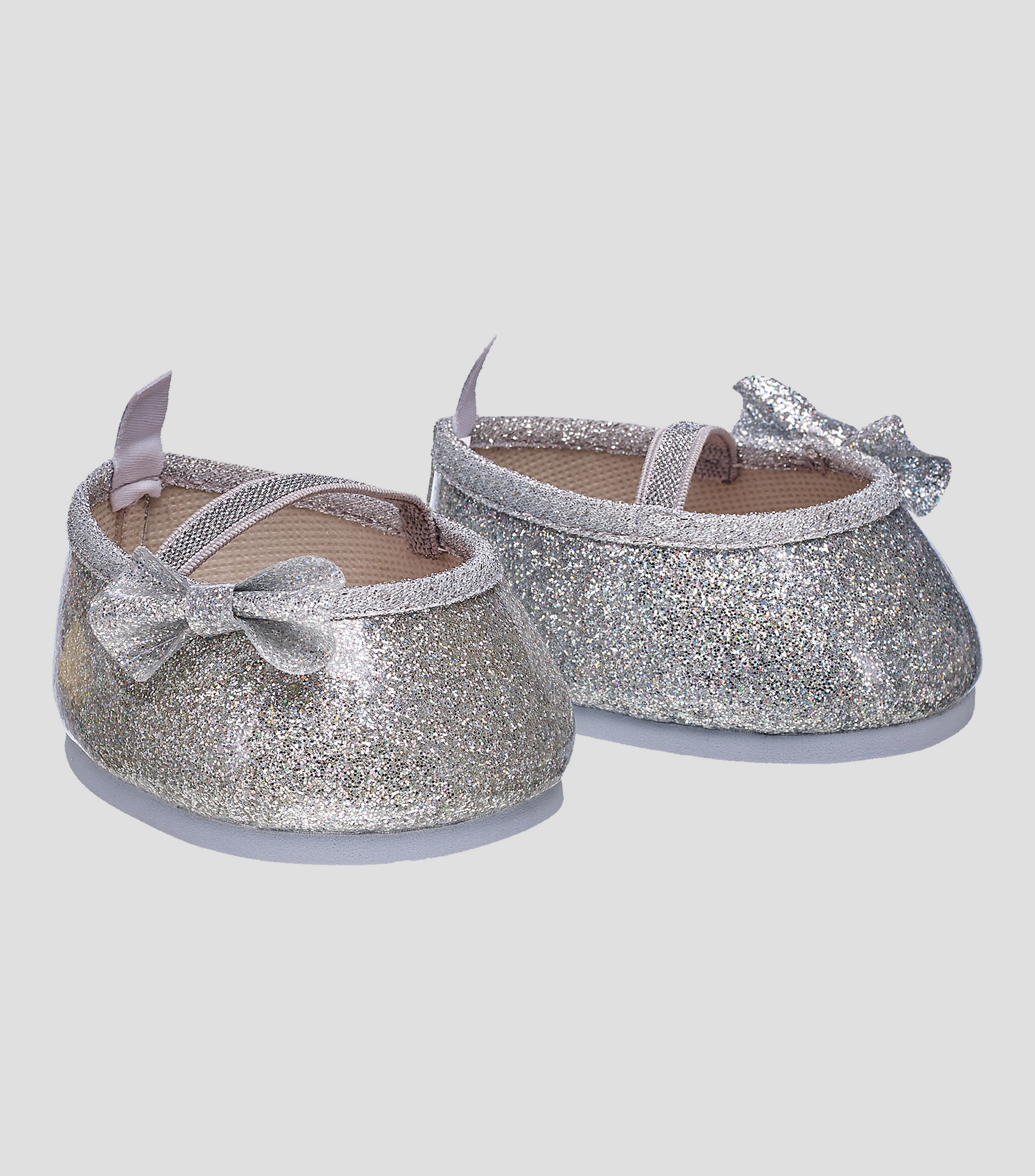 Flats Plateados Brillantes