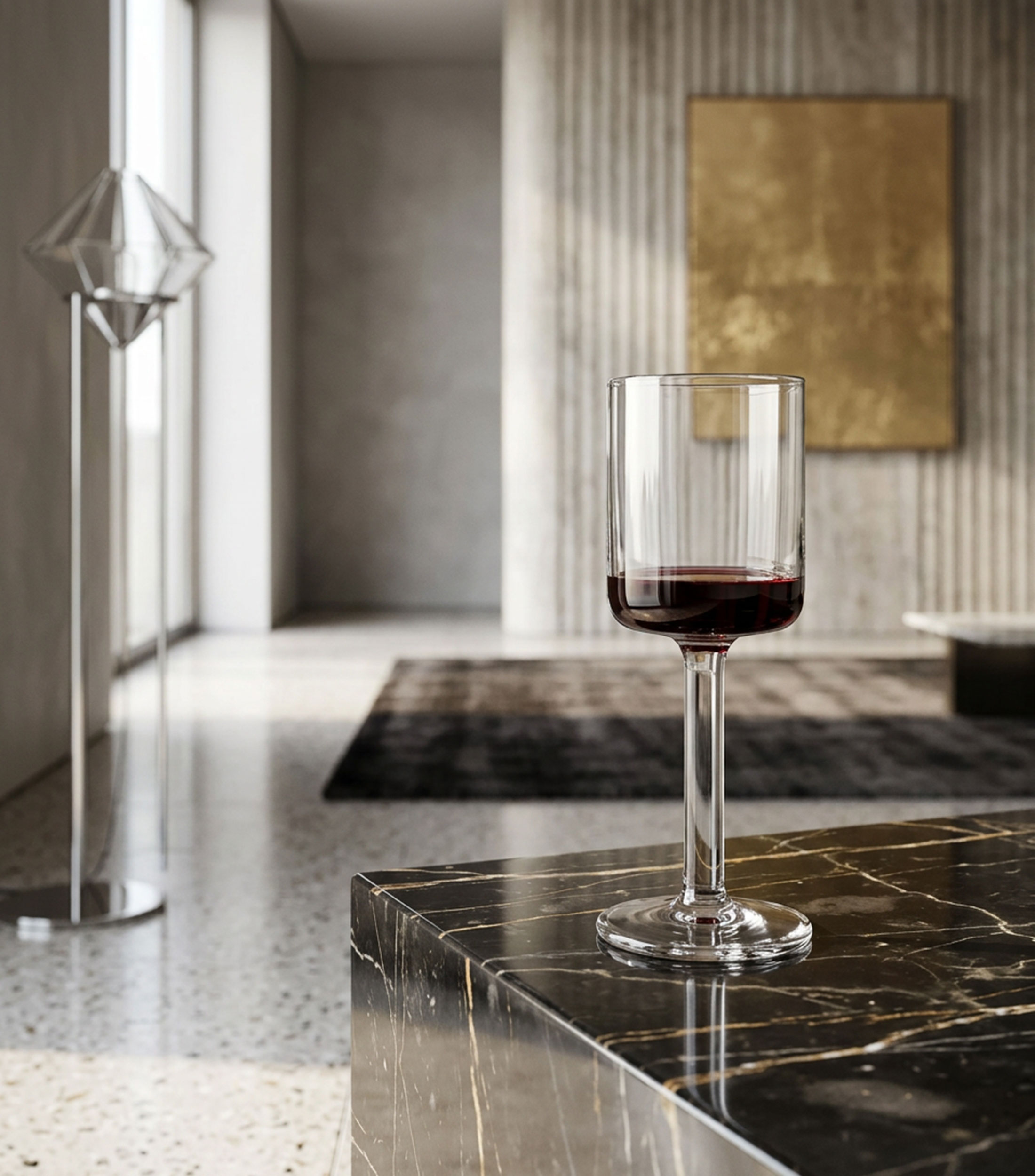 Set 4 Copas para Vino Tinto Minimal