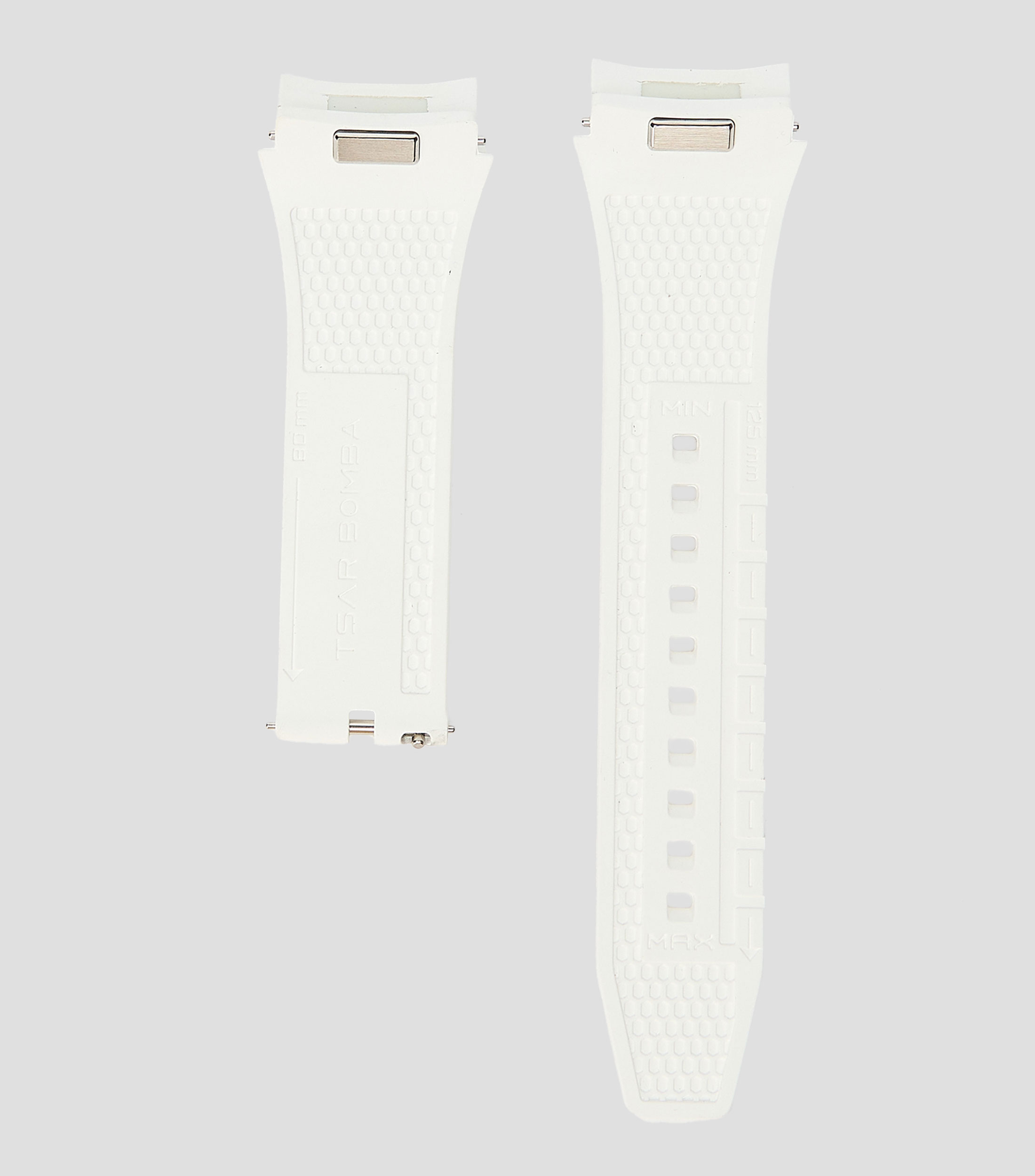 Extensible para reloj Dark Matter en caucho blanco