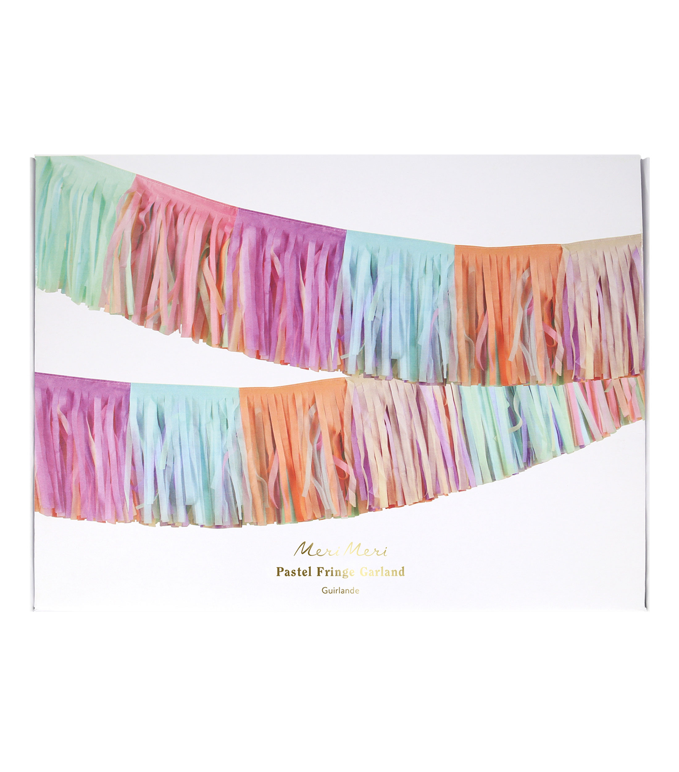 Guirnalda de cumpleaños Pastel Fringe
