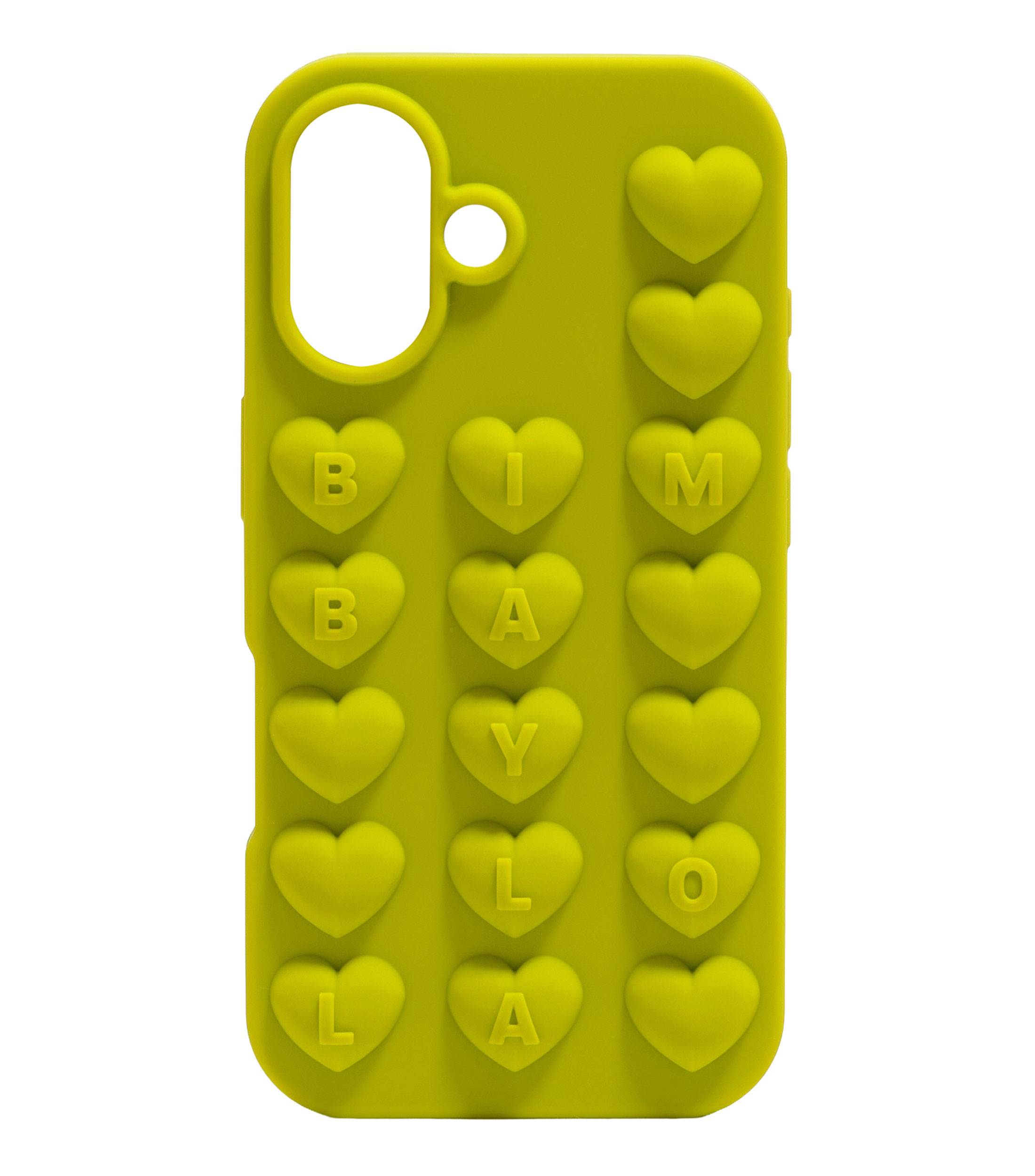 Funda silicona iPhone 16 kiwi