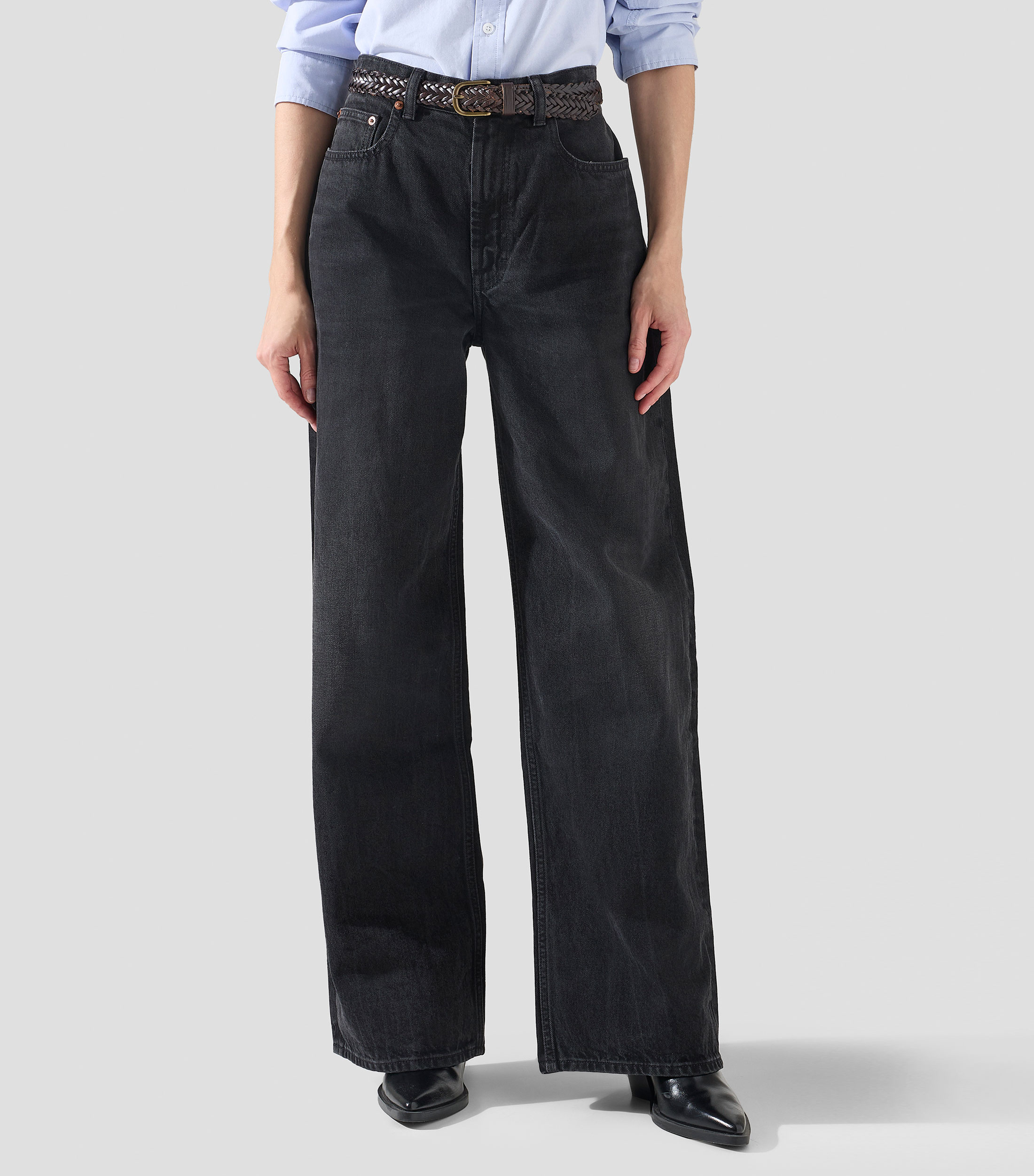Jeans amplio Mujer