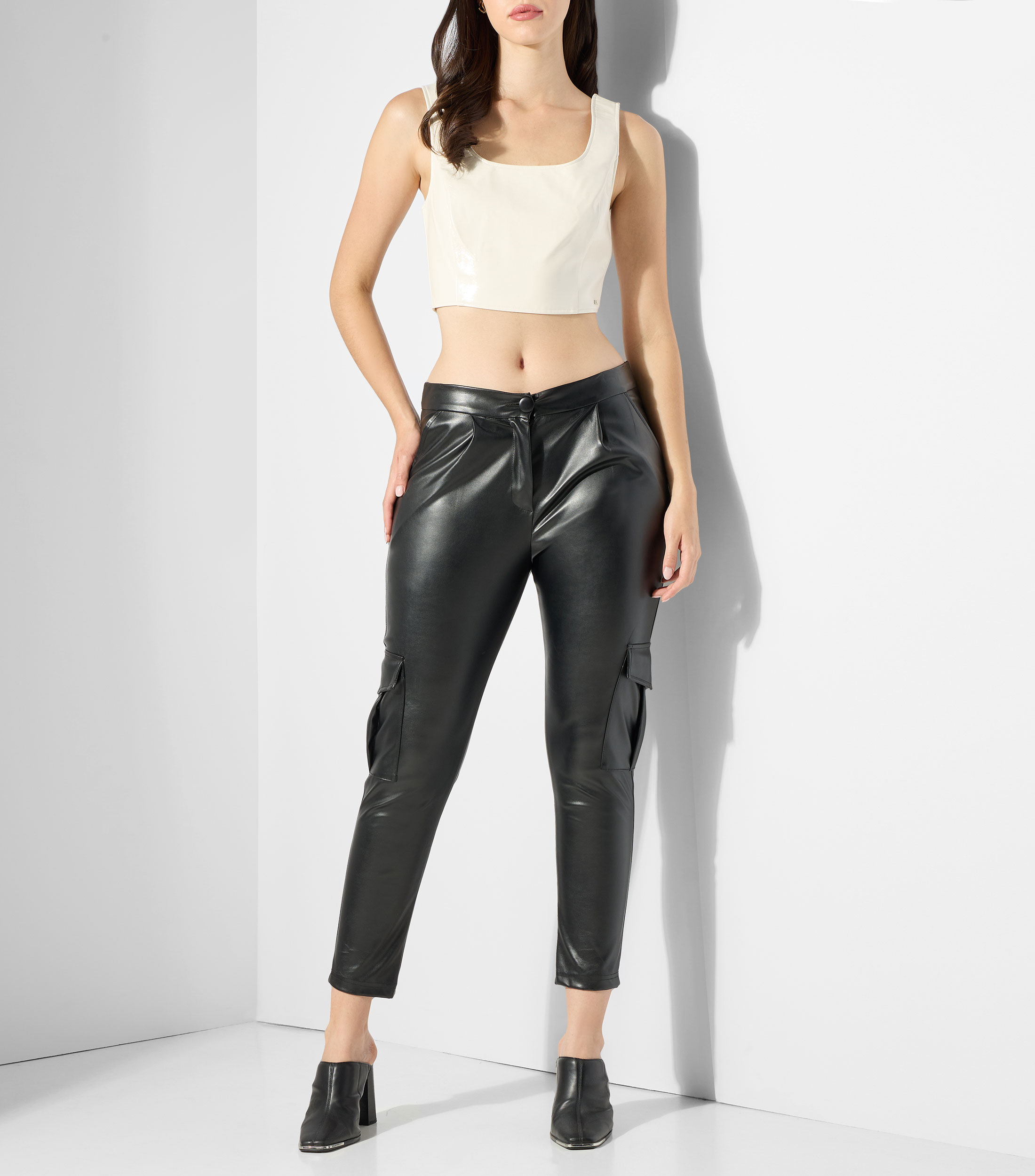 Top liso Mujer
