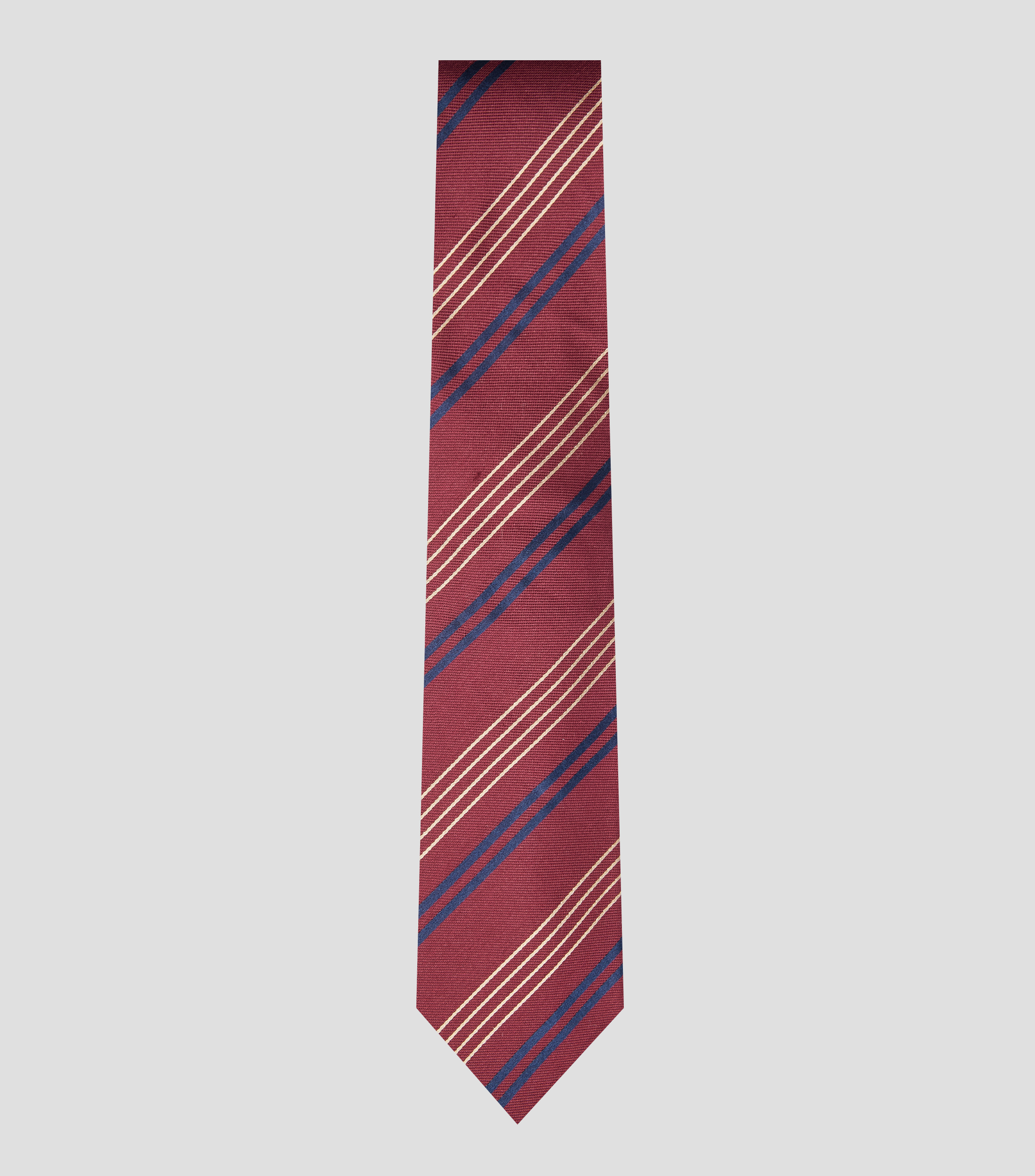 Corbata ancha con rayas