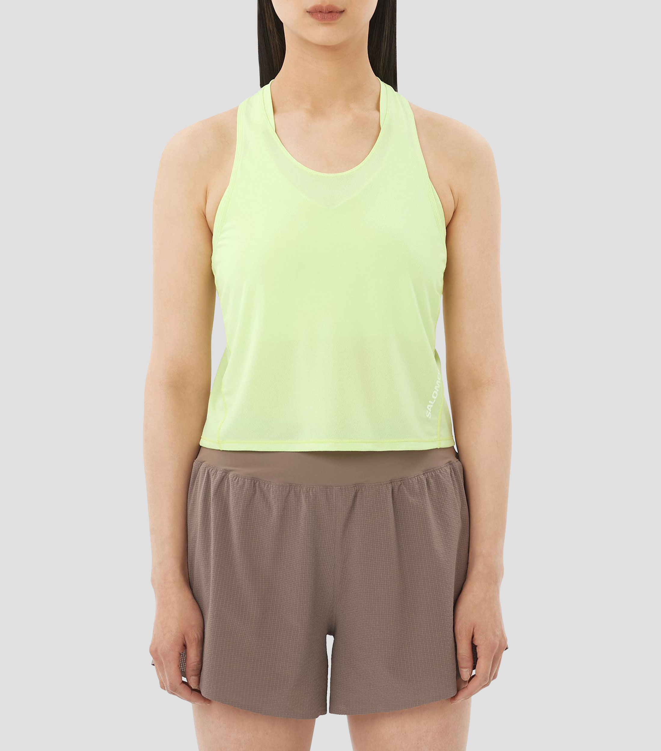 Tank para correr Sense Aero sólida Mujer
