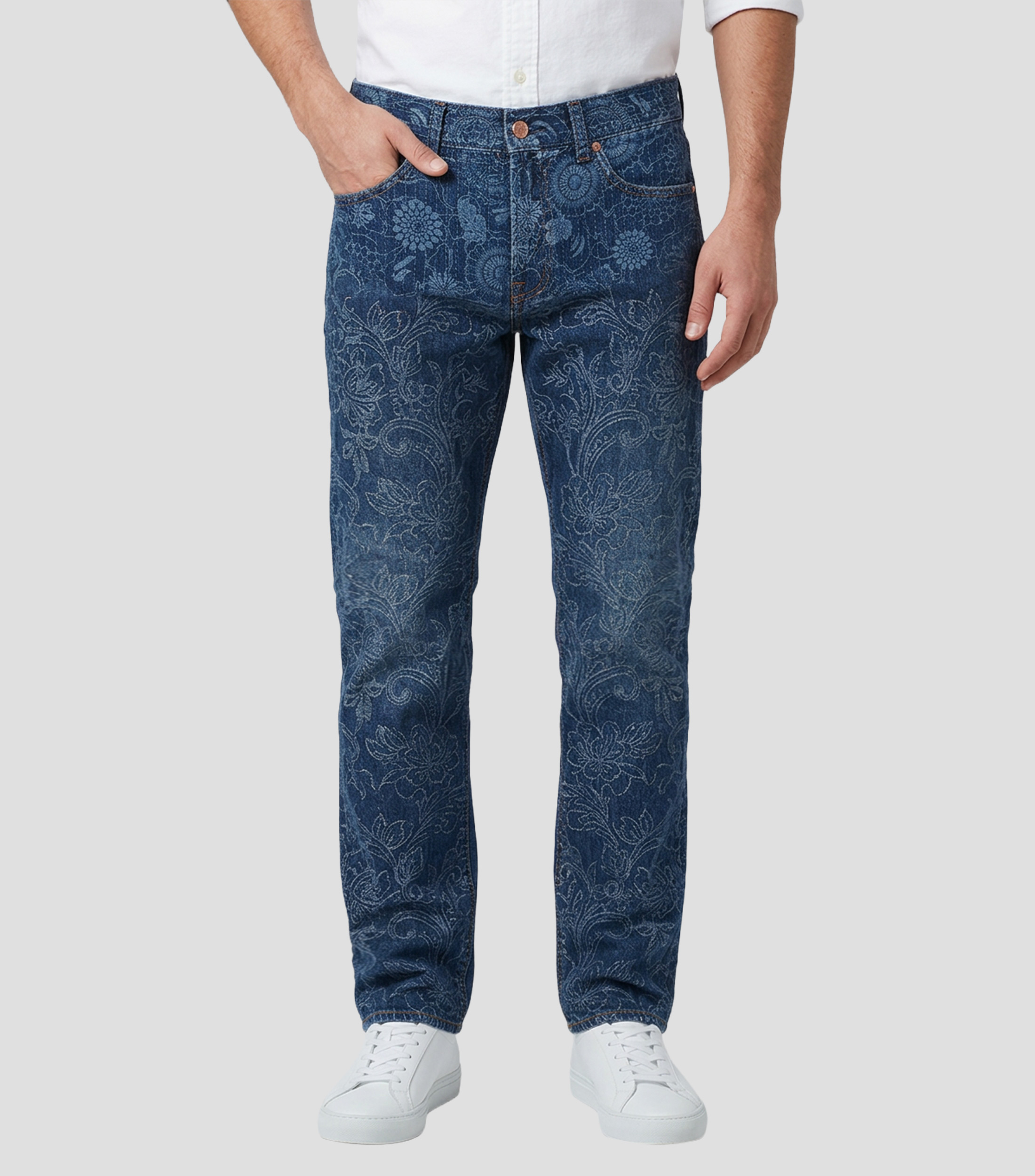 Jeans recto Hombre