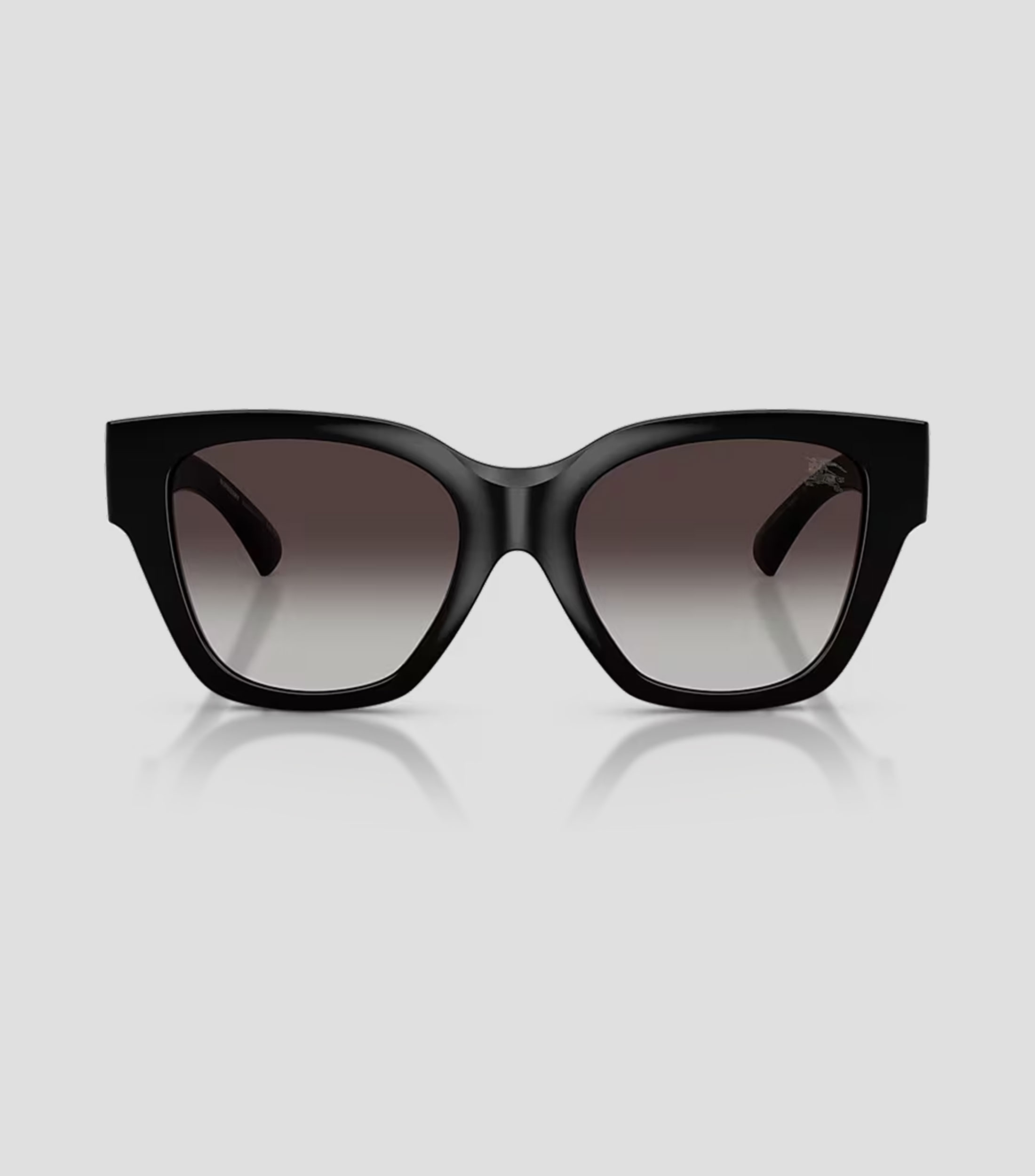 Lentes de sol cuadrados negro Mujer
