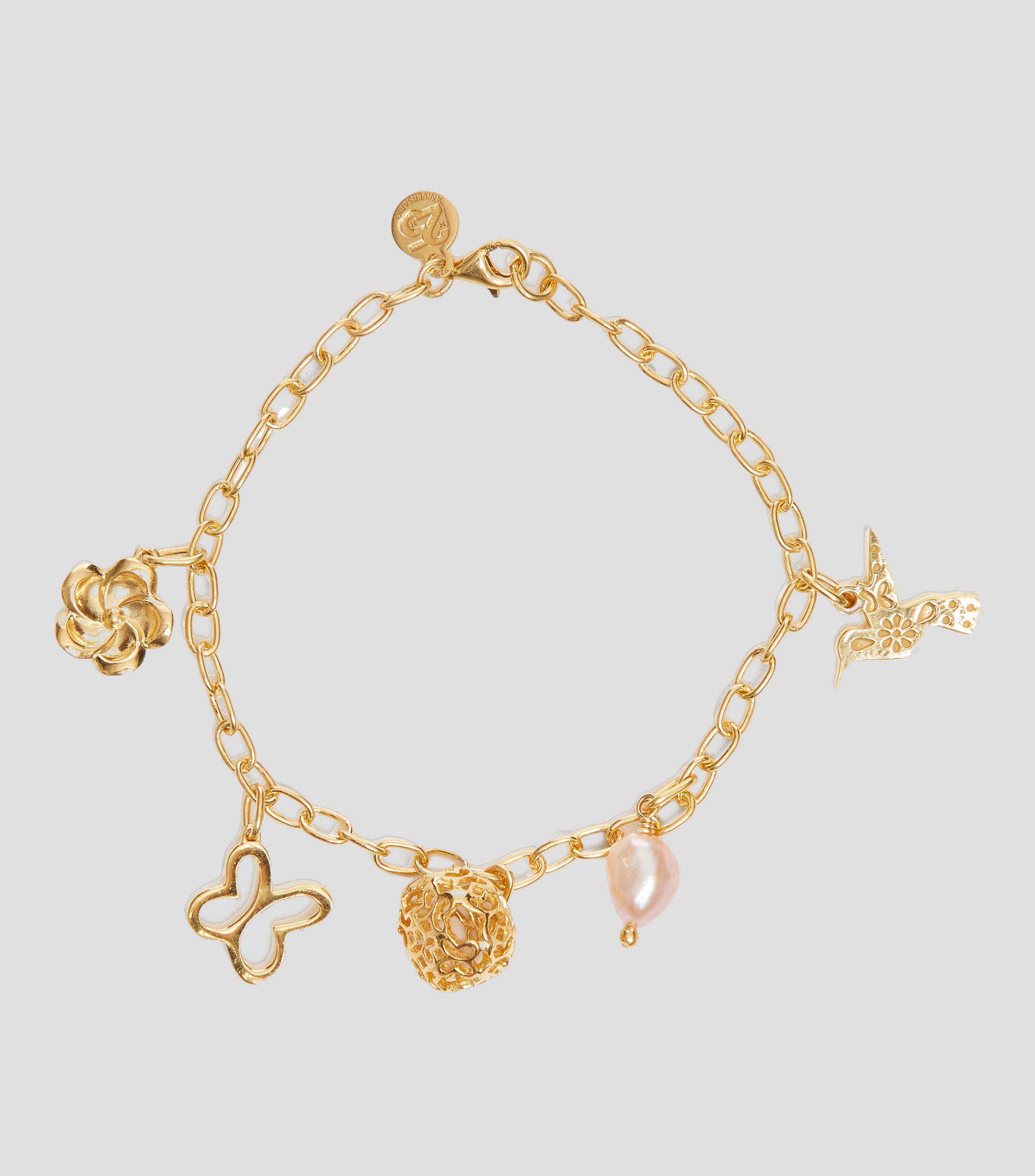 Pulsera Charms en plata .925 Mujer