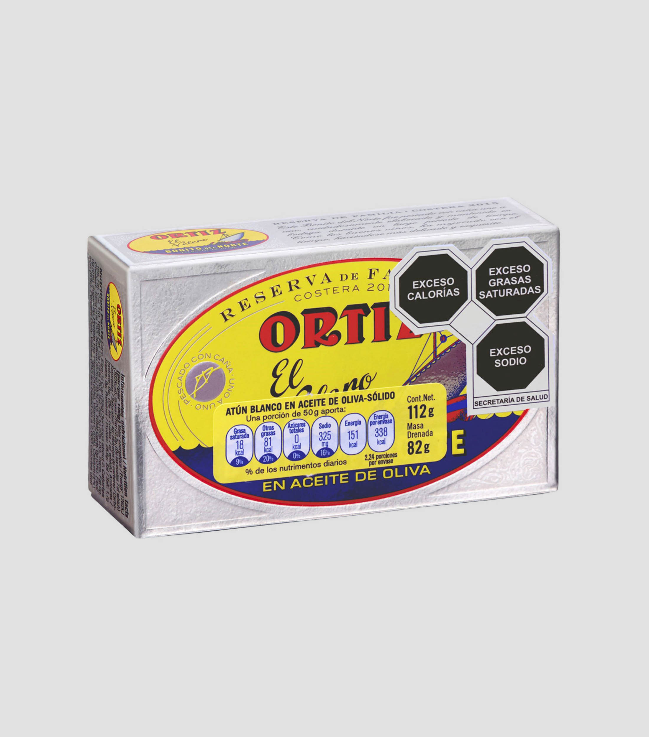 Atún blanco en Aceite de Oliva, 112 g