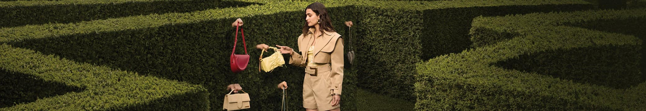 imagen de mujer con ropa cafe en un. laberinto de arbustos 40% de descuento + 3 mensualidades sin intereses, Rebajas E1 Junio 2026