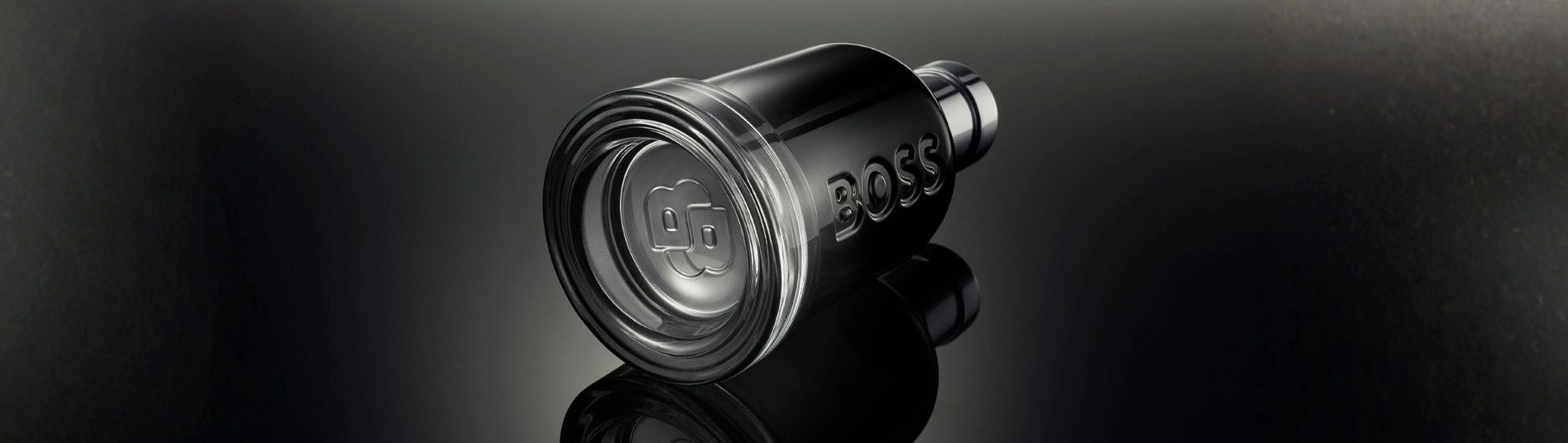 imagen de locion negra de la marca BOSS