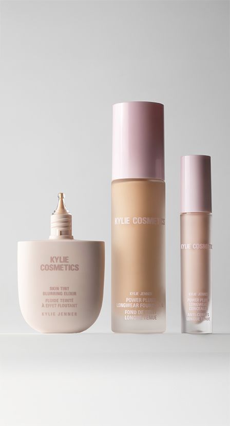 imagen de bases de maquillaje de la marca KYLIE COSMETICS