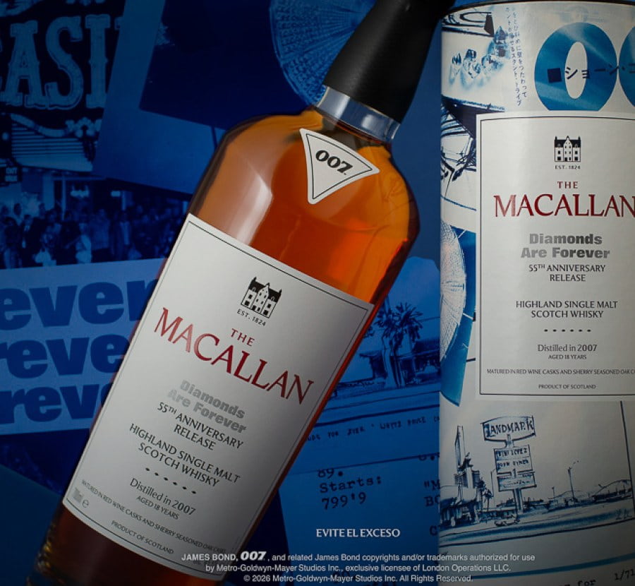 Imagen debotelle de licor de la marca THE MACALLAN