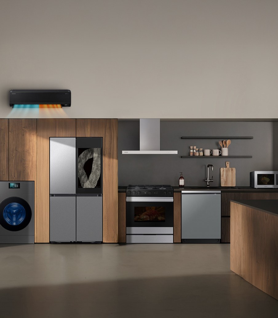 Imagen de cocina la marca SAMSUNG