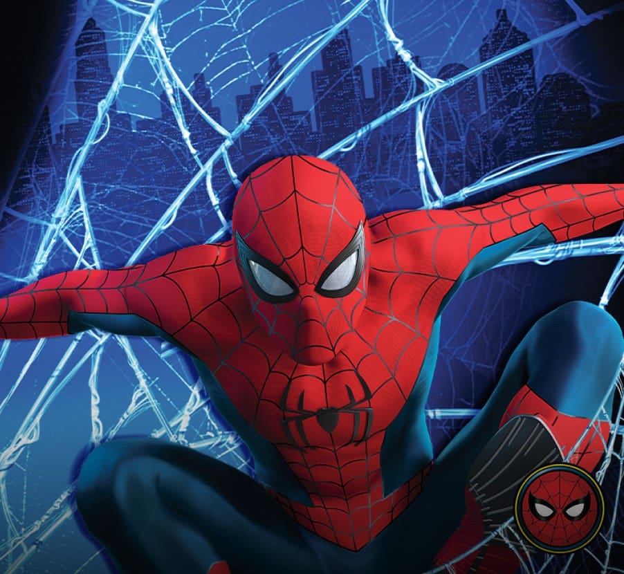 imagen de spider-man de la marca MARVEL