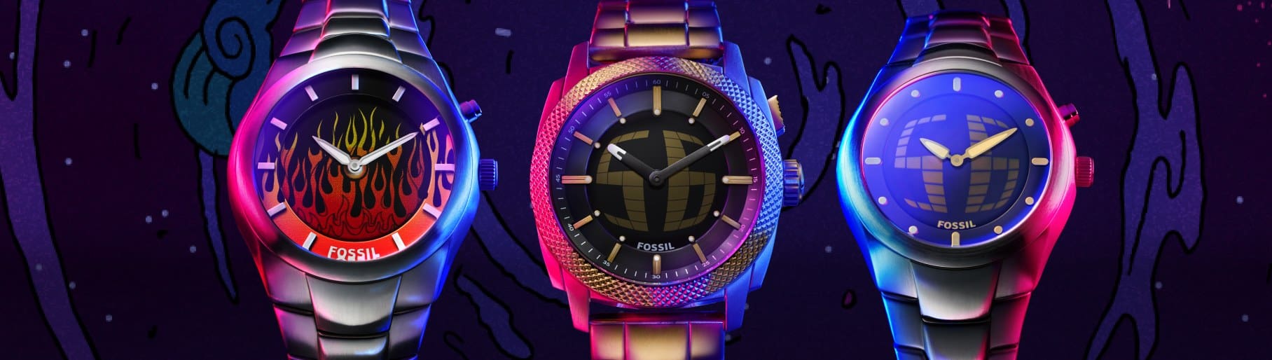 imagen de relojes de la marca FOSSIL